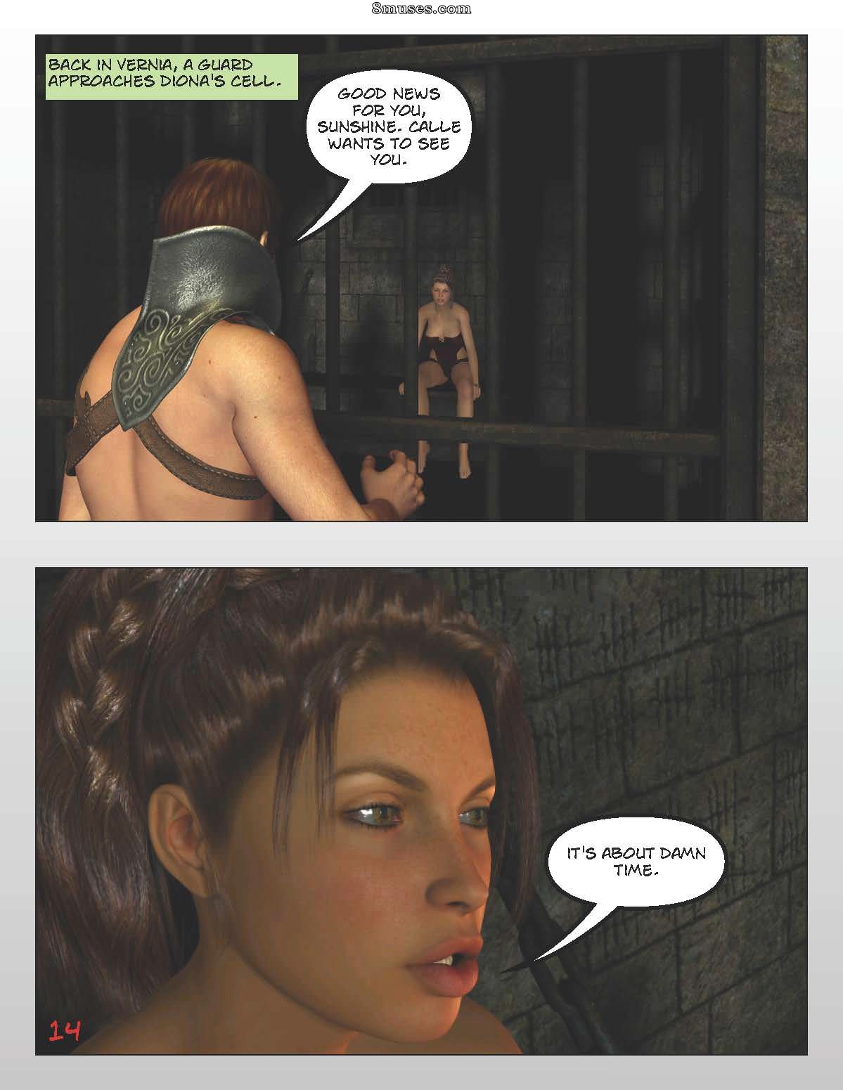Digital Empress-Captain Trips Comics - Crônicas da imperatriz - Livro 17 - Retorno de uma imperatriz - Parte 1 - Página 14