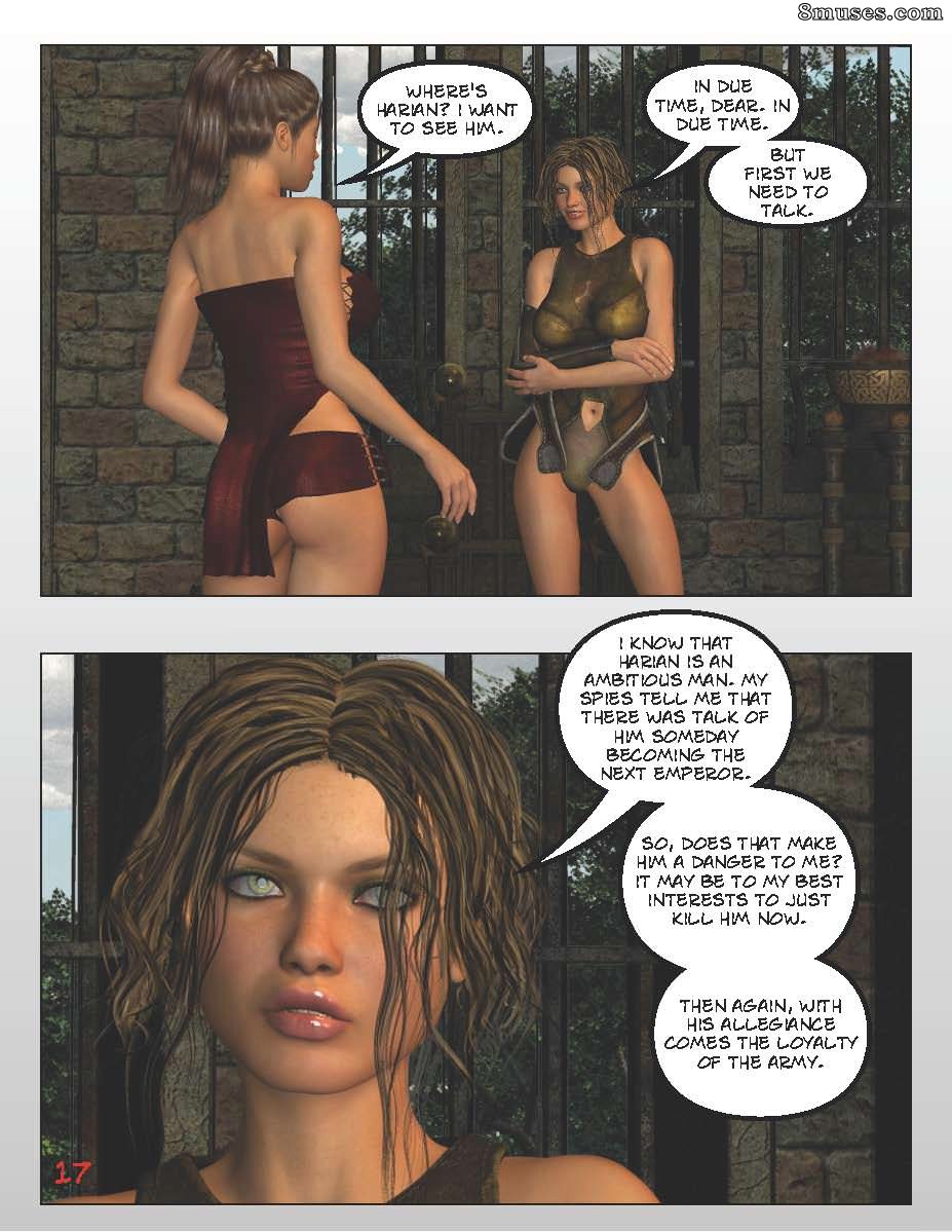 Digital Empress-Captain Trips Comics - Crônicas da imperatriz - Livro 17 - Retorno de uma imperatriz - Parte 1 - Página 17