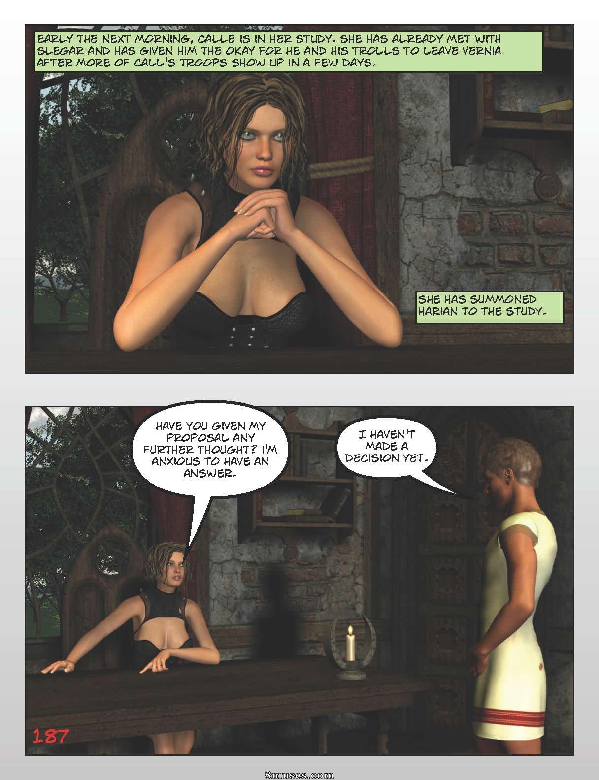 Digital Empress-Captain Trips Comics - Crônicas da imperatriz - Livro 17 - Retorno de uma imperatriz - Parte 1 - Página 187
