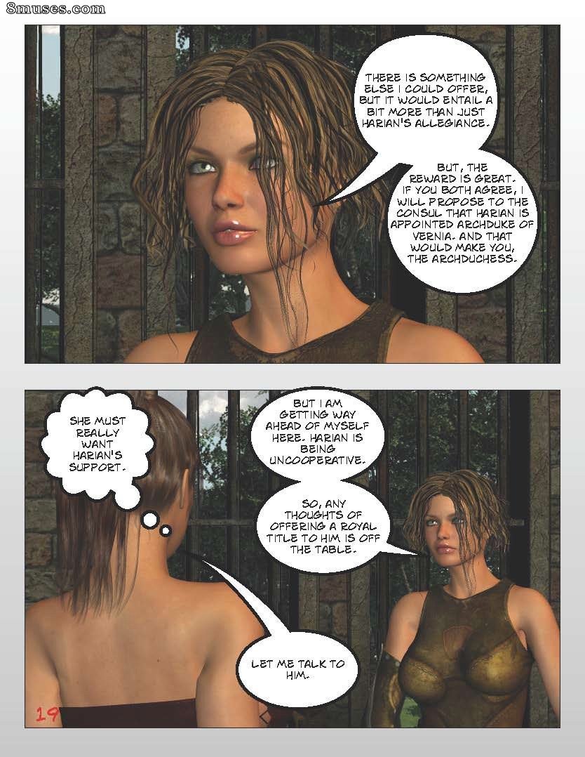 Digital Empress-Captain Trips Comics - Crônicas da imperatriz - Livro 17 - Retorno de uma imperatriz - Parte 1 - Página 19