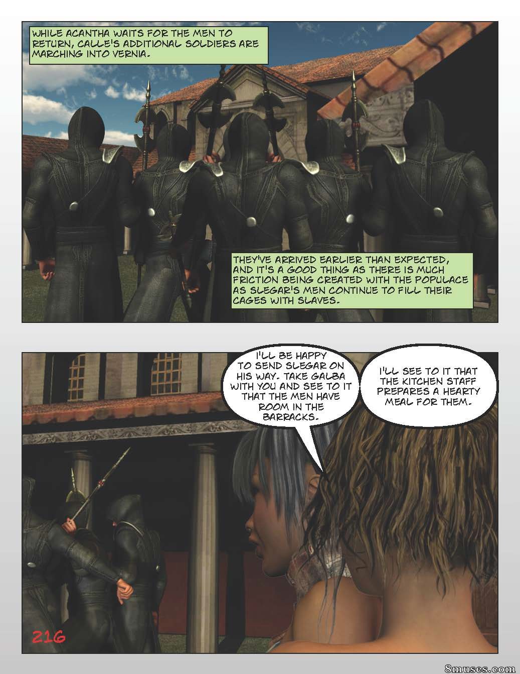Digital Empress-Captain Trips Comics - Crônicas da imperatriz - Livro 17 - Retorno de uma imperatriz - Parte 1 - Página 216
