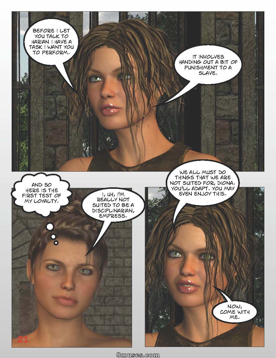 Digital Empress-Captain Trips Comics - Crônicas da imperatriz - Livro 17 - Retorno de uma imperatriz - Parte 1 - Página 21