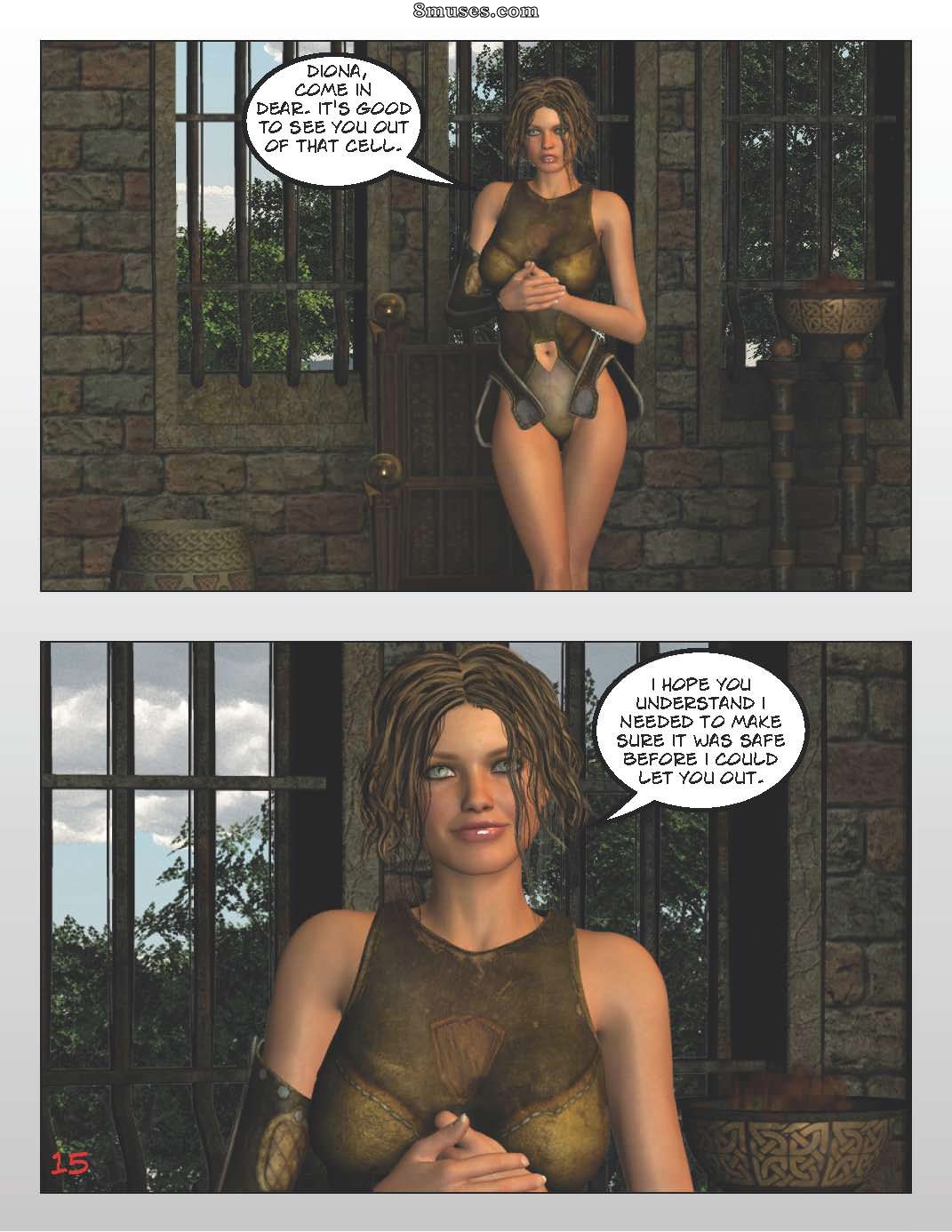 Digital Empress-Captain Trips Comics - Chroniques de l'impératrice - Livre 17 - Le retour d'une impératrice - Partie 1 - Page 15