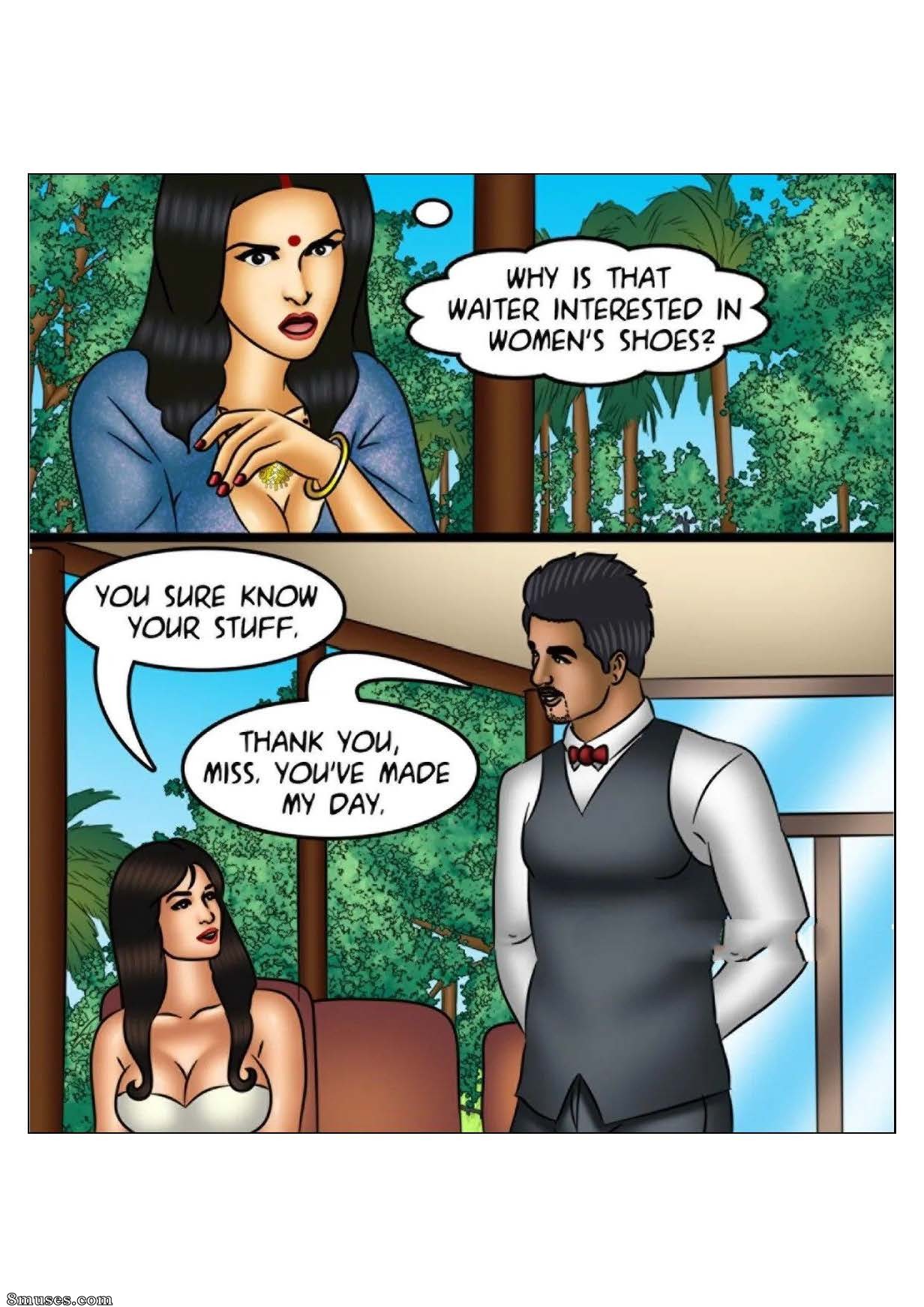 Kirtu.com Comics - Savita Bhabhi - Episode 146 - The Other Shoe Drops - Page 12