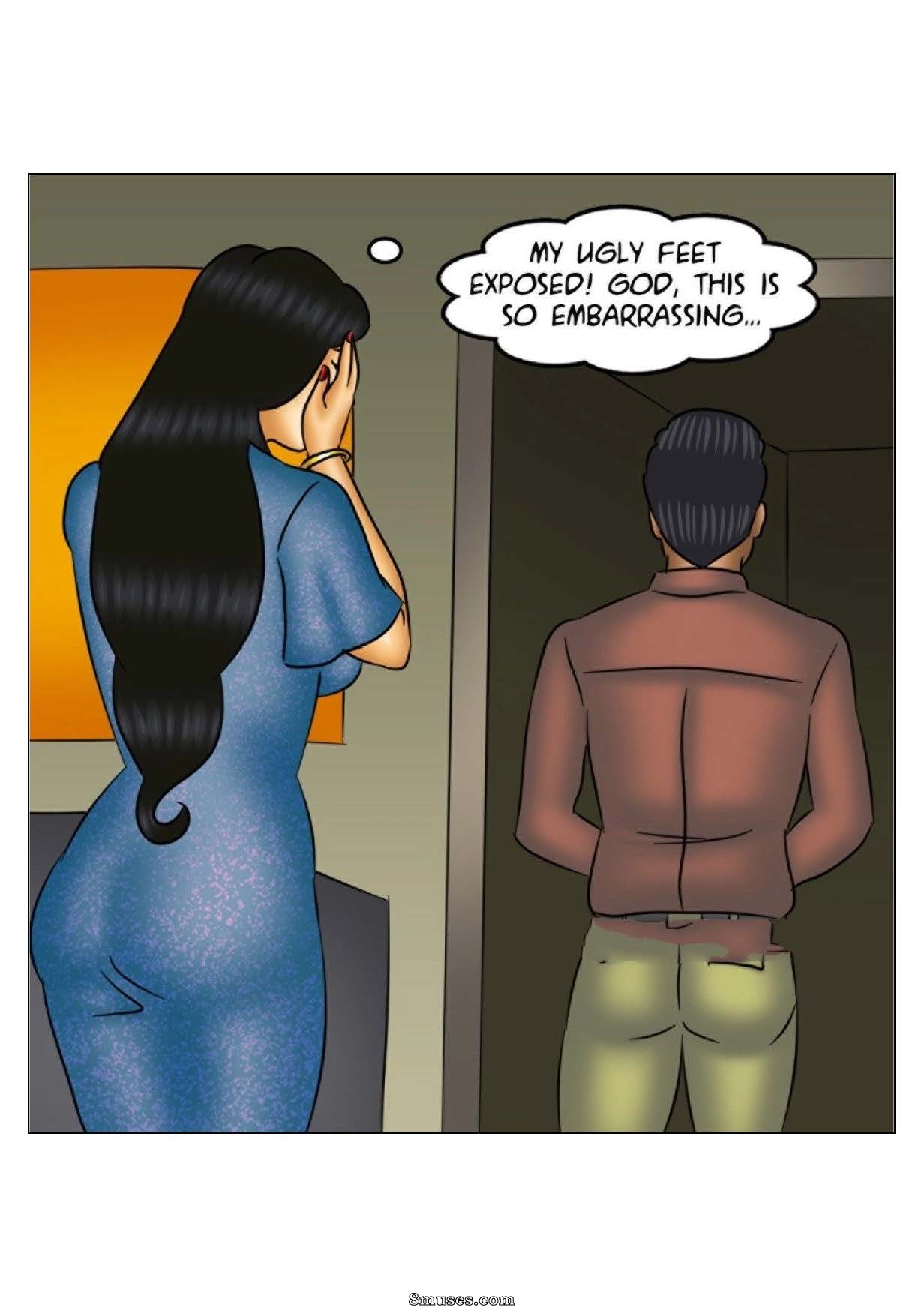 Kirtu.com Comics - Savita Bhabhi - Épisode 146 - L'autre chaussure tombe - Page 51