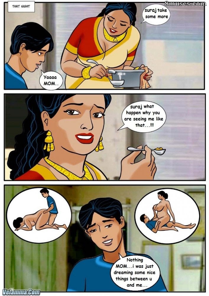 Velamma and Jhonny - Beautiful Mom and Bad Son - Issue 1 - Page 46