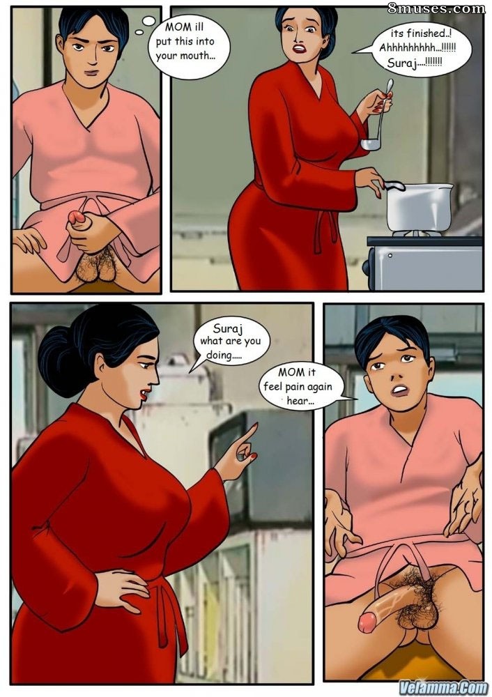 Velamma and Jhonny - Beautiful Mom and Bad Son - Issue 1 - Page 17