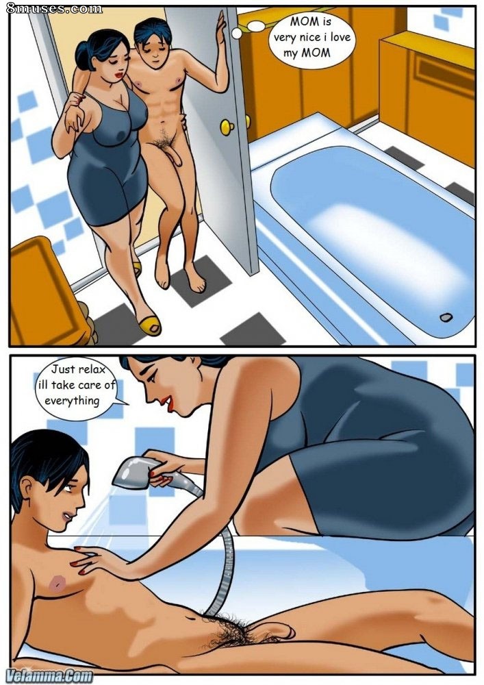 Velamma and Jhonny - Beautiful Mom and Bad Son - Issue 1 - Page 38