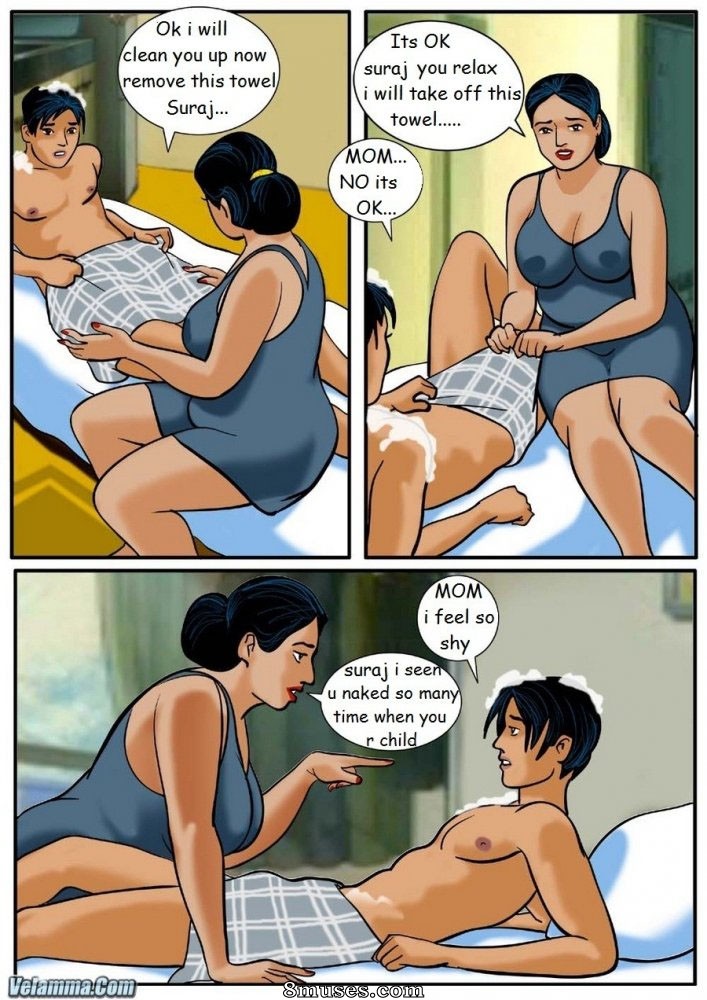 Velamma and Jhonny - Beautiful Mom and Bad Son - Issue 1 - Page 43