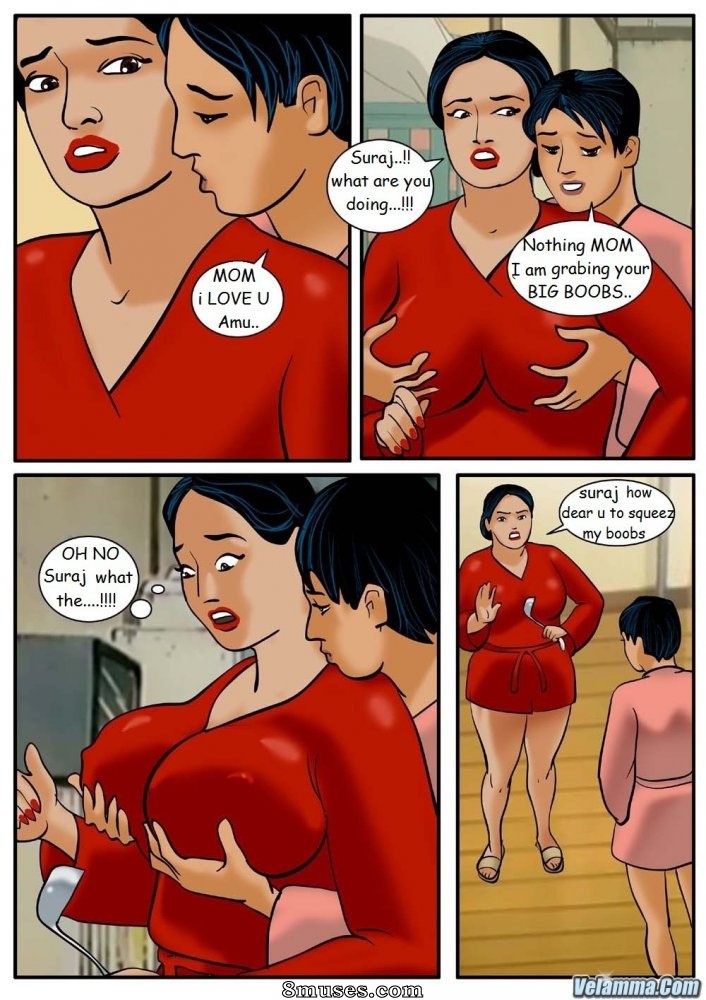 Velamma and Jhonny - Beautiful Mom and Bad Son - Issue 1 - Page 19