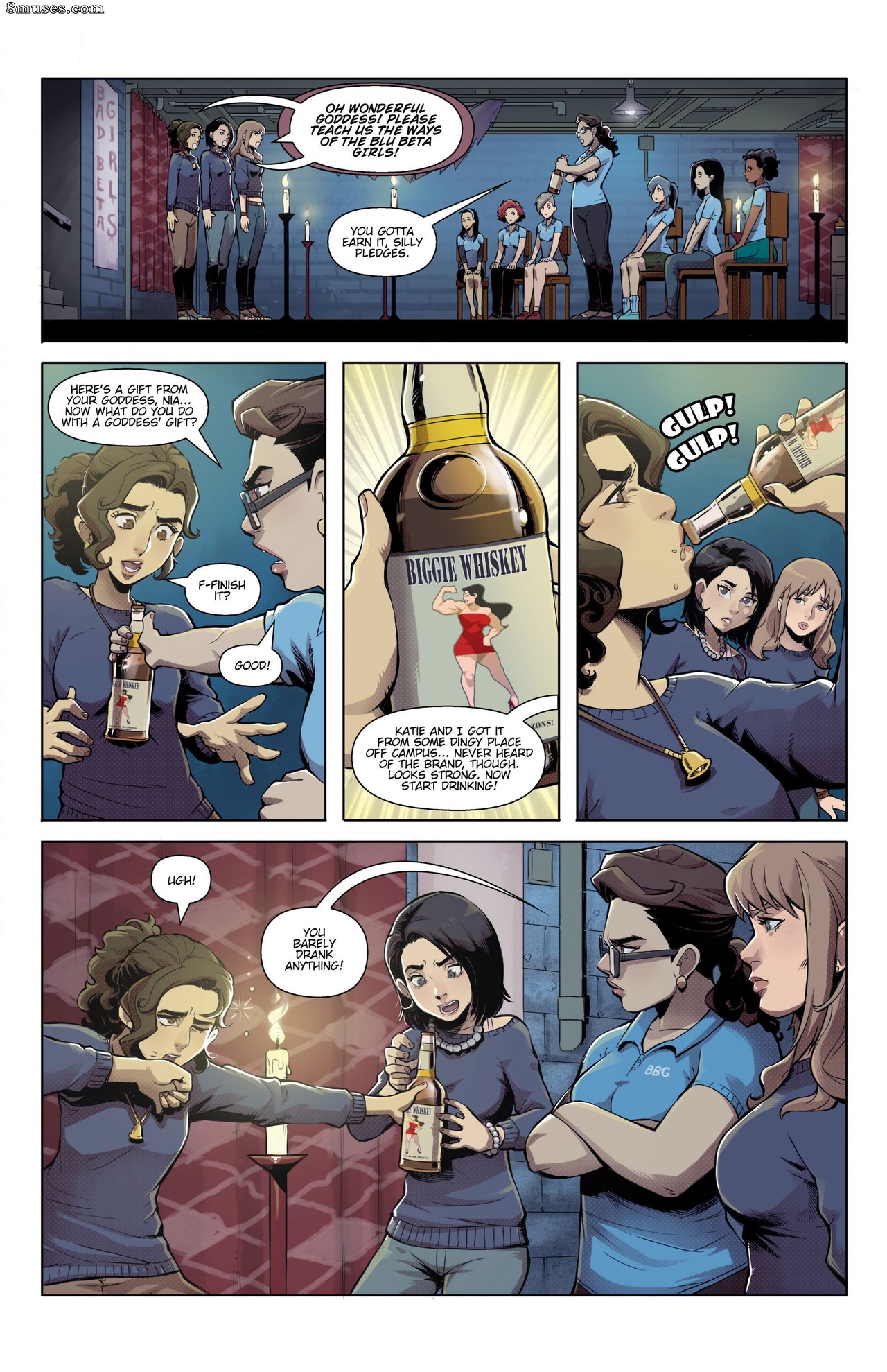 Page 4 Expansionfan Comics Sorority Problems Issue 1 8muses  