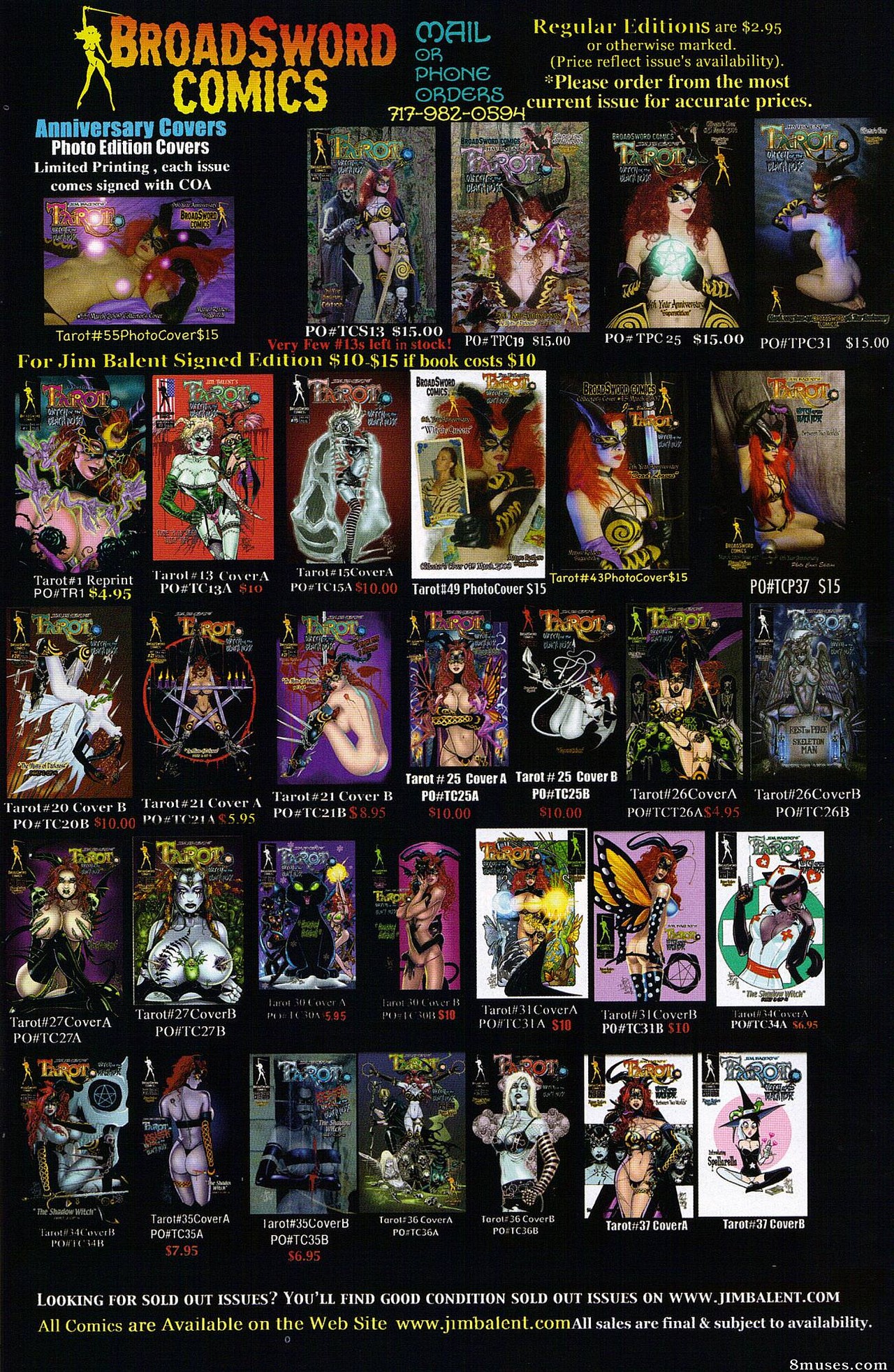 BroadSword Comics - Tarot - Witch of the Black Rose 057 - Page 33