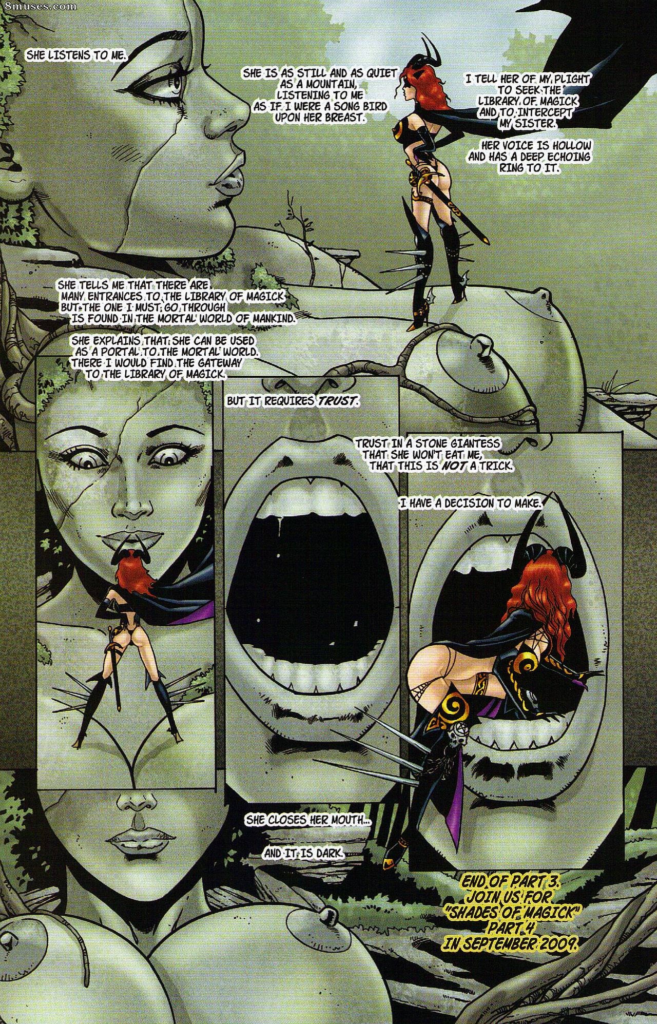 BroadSword Comics - Tarot - Witch of the Black Rose 057 - Page 24