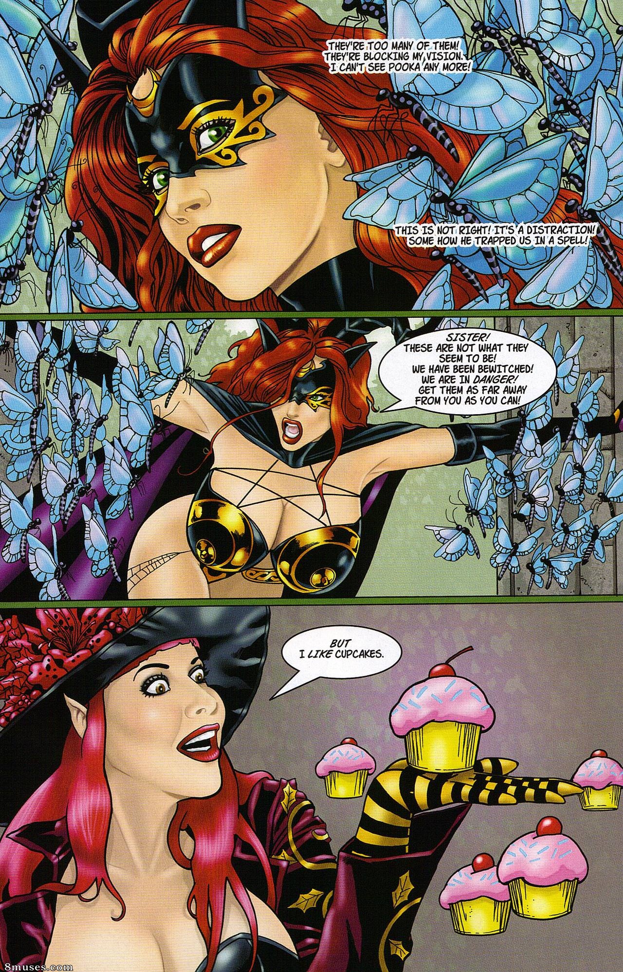 BroadSword Comics - Tarot - Witch of the Black Rose 057 - Page 17