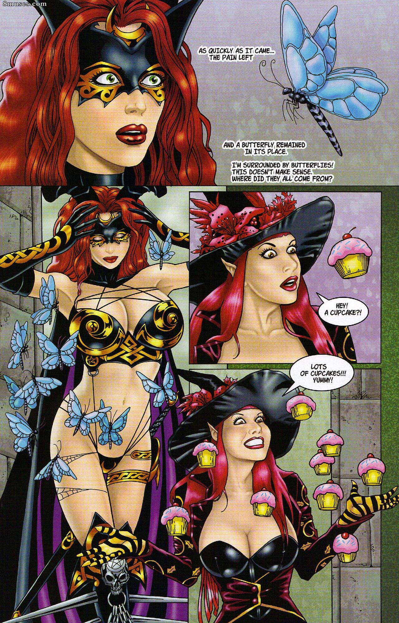 BroadSword Comics - Tarot - Witch of the Black Rose 057 - Page 16