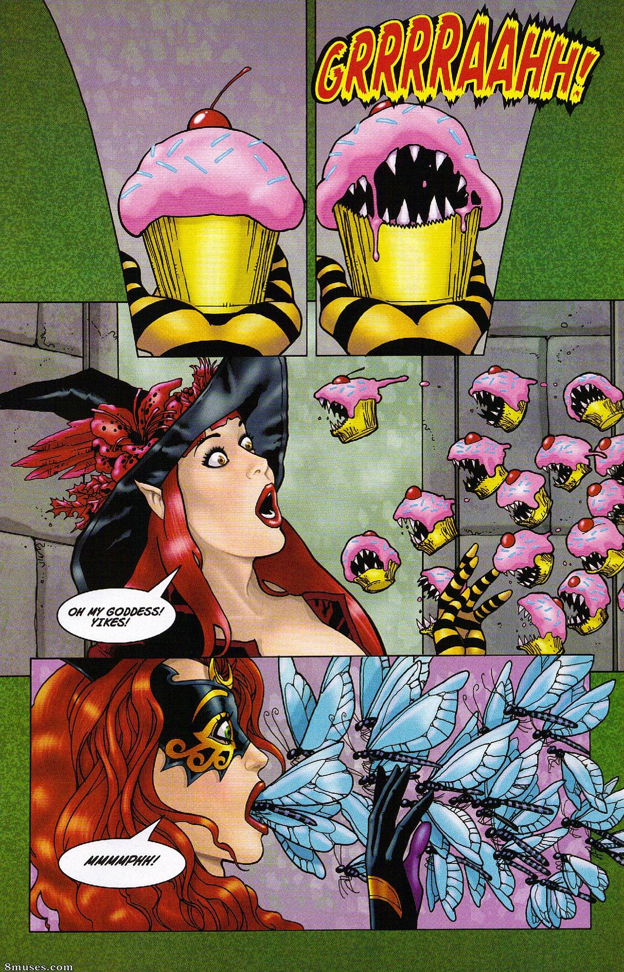 BroadSword Comics - Tarot - Witch of the Black Rose 057 - Page 18