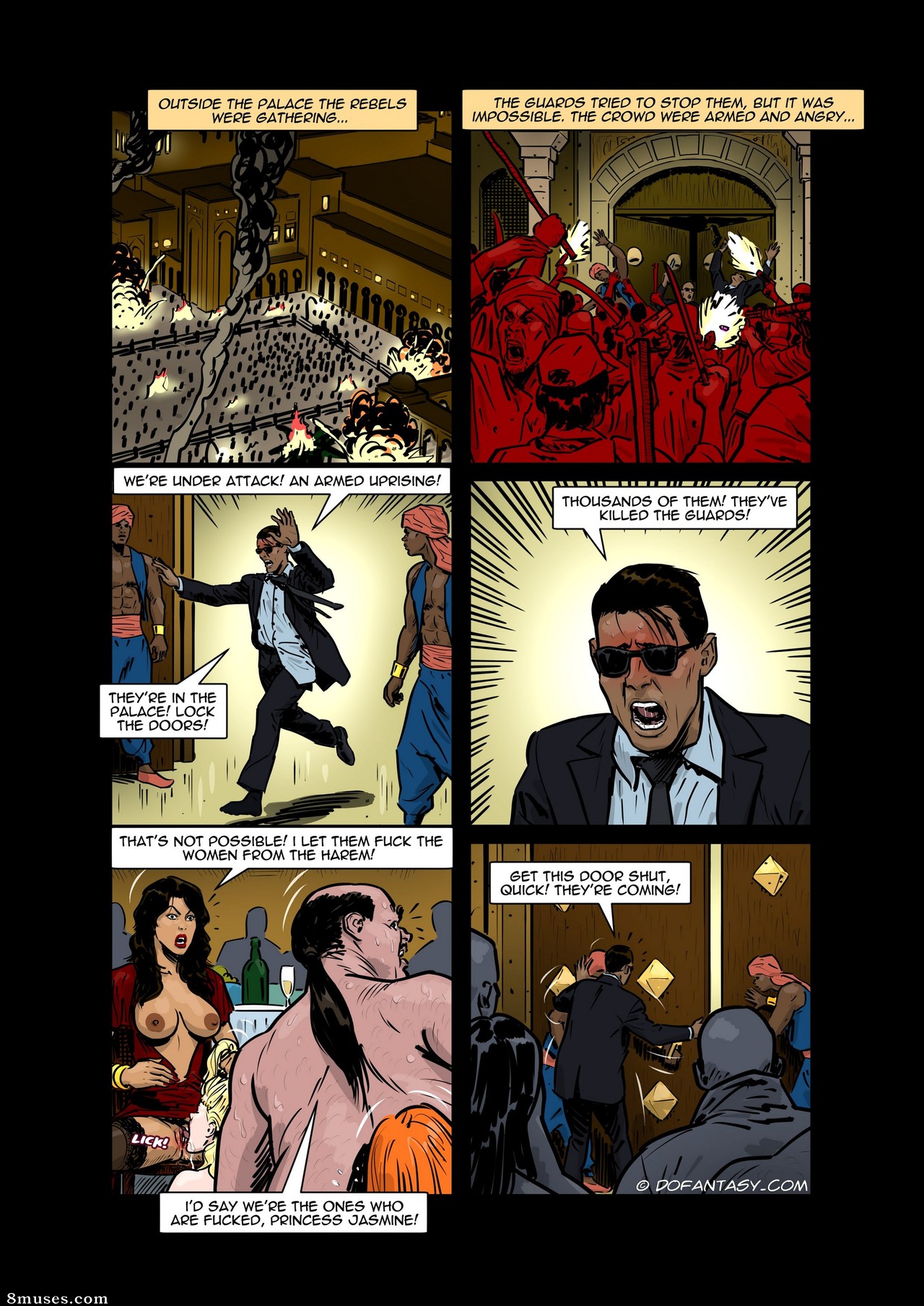 Fansadox Comics - Fansadox 609 - Harem Horror Hell 9 - Predondo - Page 44