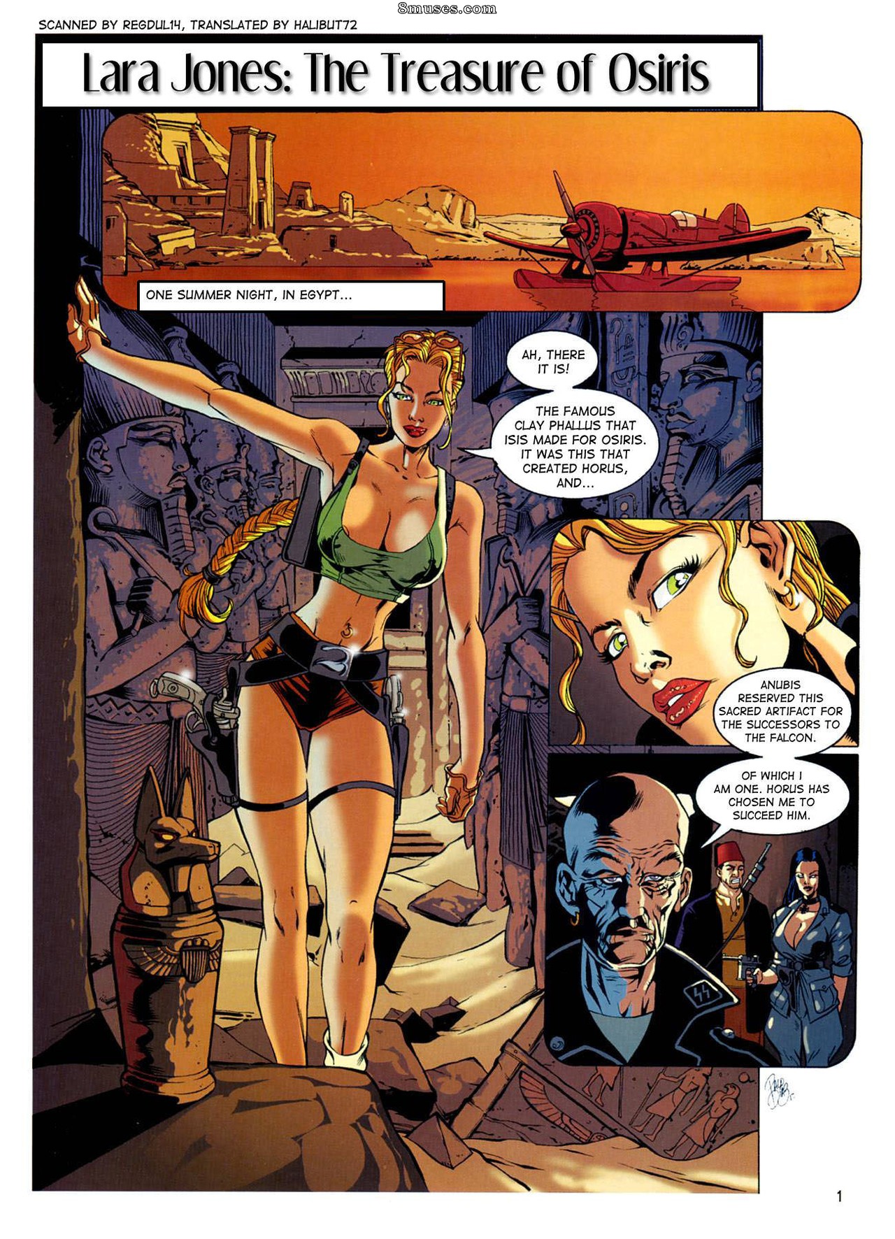 Paco Diaz - Lara Jones - The Treasure of Osiris - Page 1