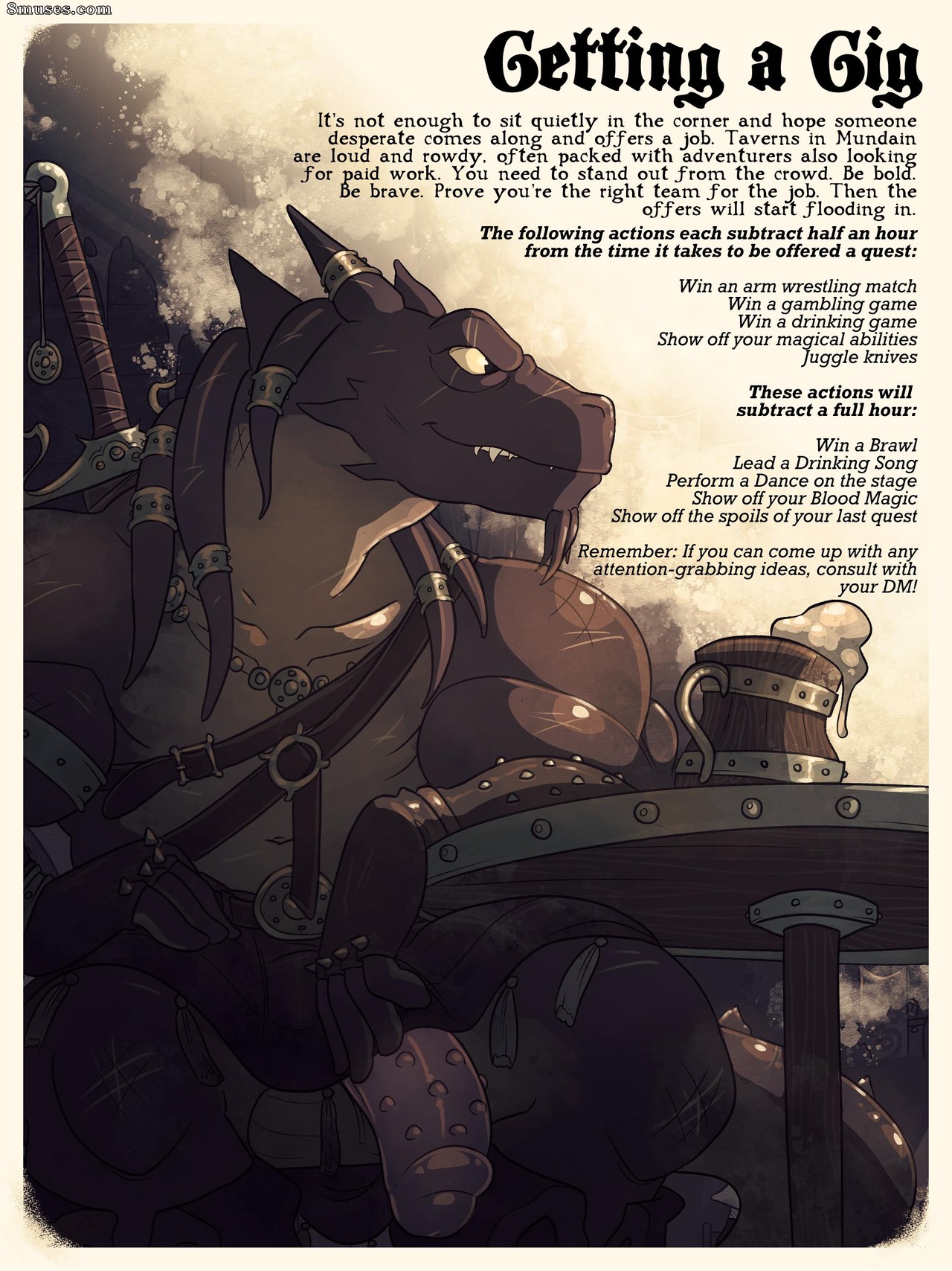 ChimneySpeak Comics - Vice & Violence - Salacious Sword & Sorcery Adventures for the Uninhibited & Unhinged - Page 43