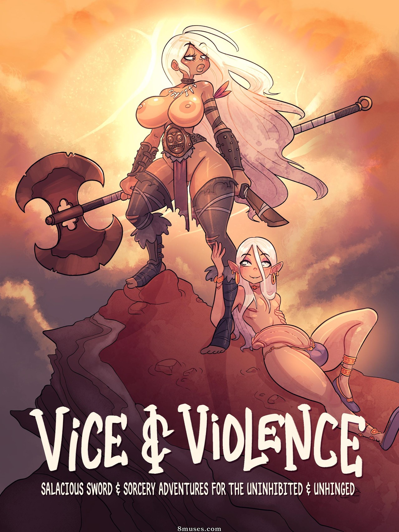 ChimneySpeak Comics - Vice et violence - Aventures salaces d'épée et de sorcellerie pour les inhibés et les déchaînés - Page 1
