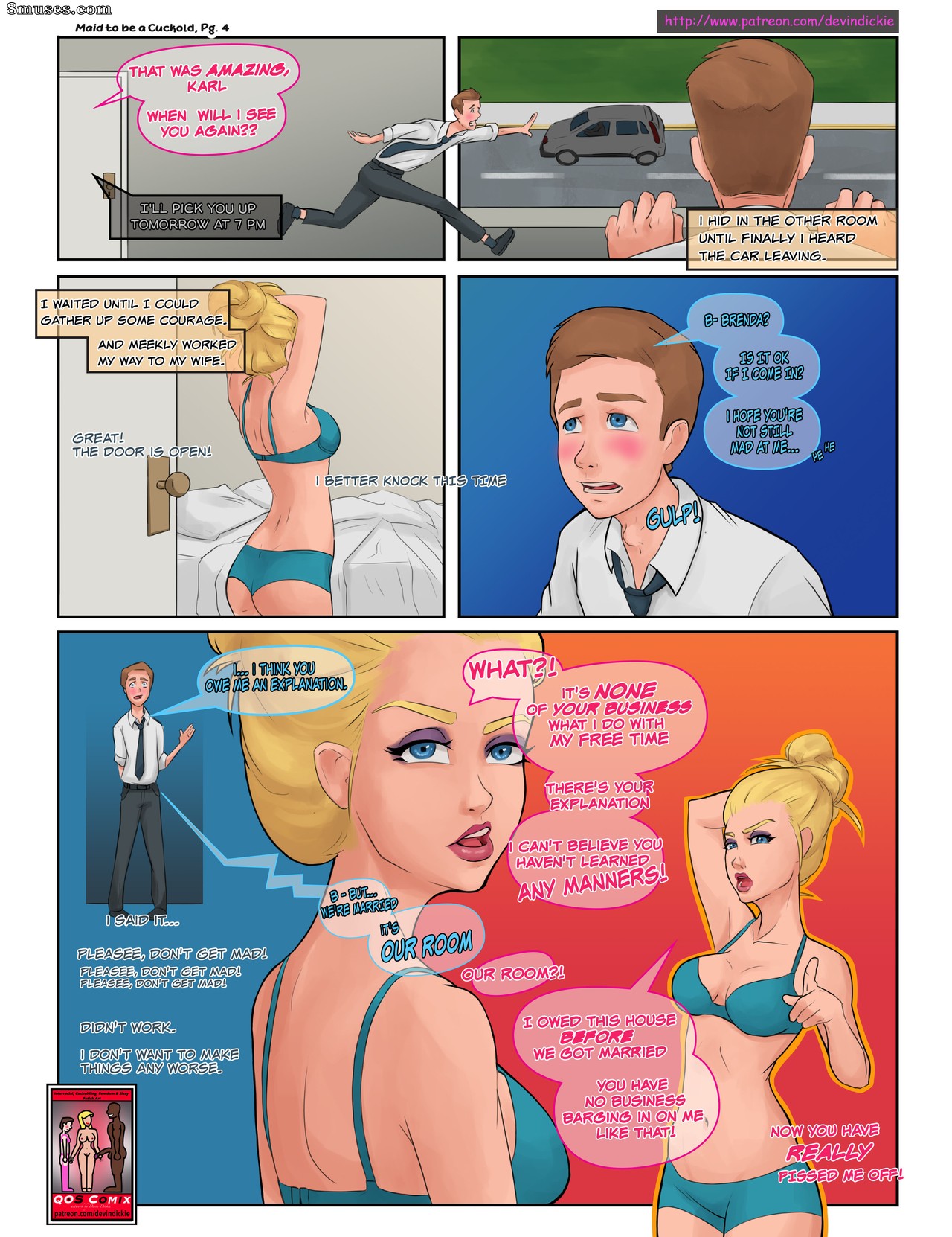 Devin Dickie Comics - Maid to be a Cuckold - Page 4