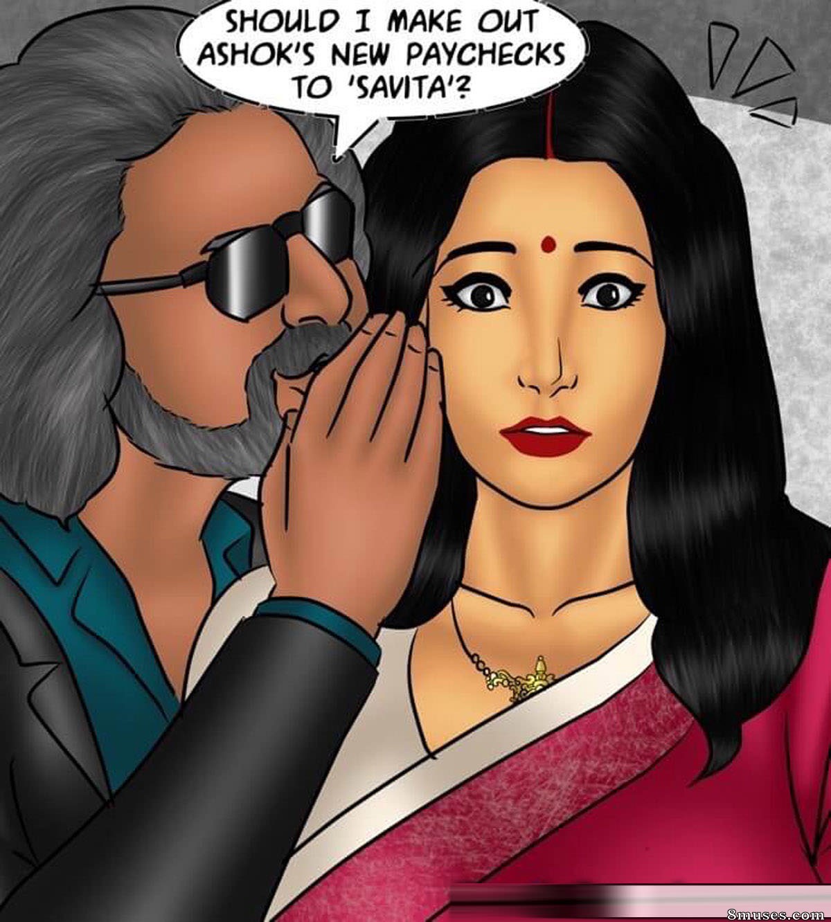 Kirtu.com Comics - Savita Bhabhi - Épisode 78 - Livraison de pizza - Saucisse extra - Page 16
