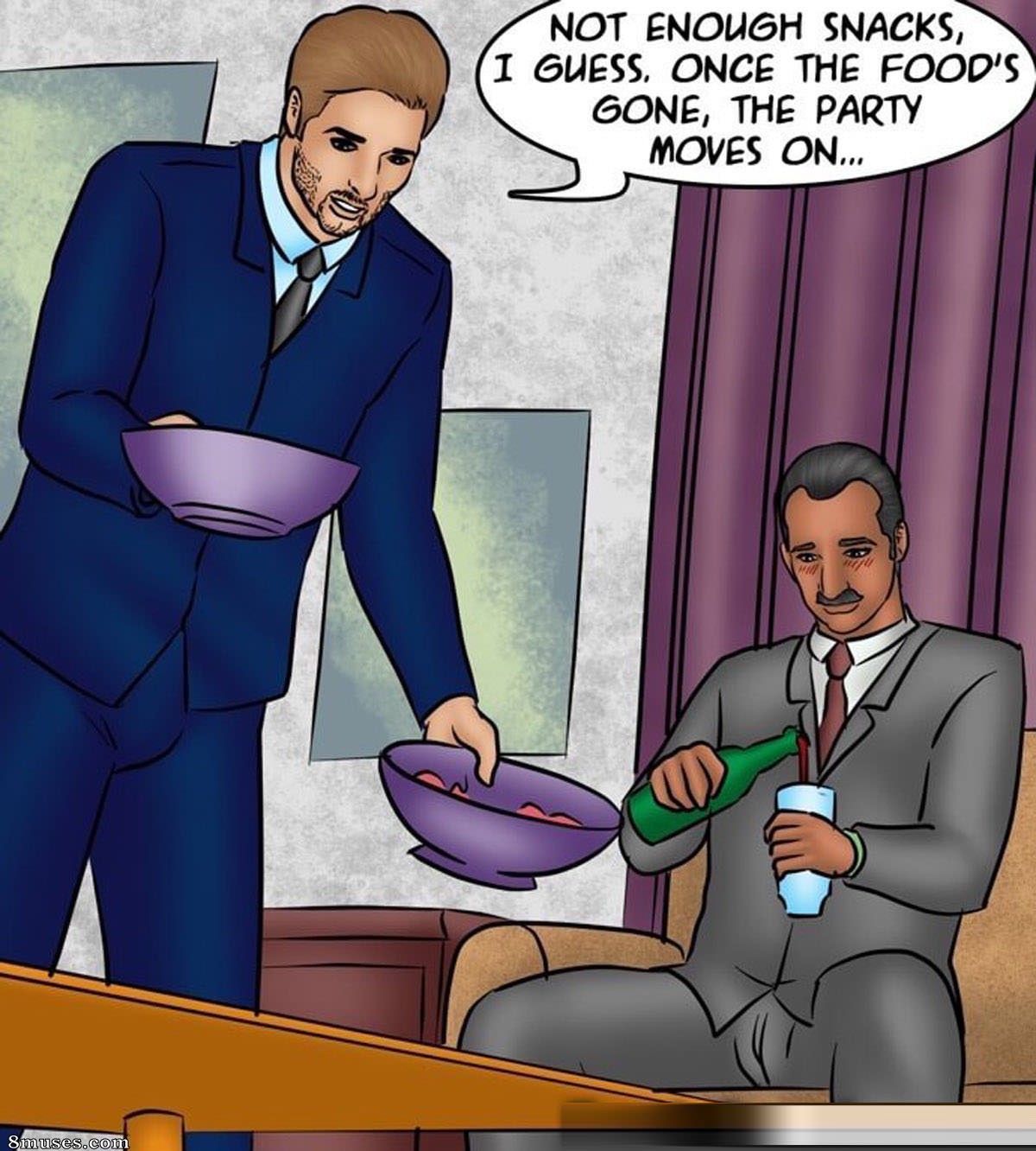Kirtu.com Comics - Savita Bhabhi - Episode 78 - Pizza Delivery - Extra Sausage - Page 21