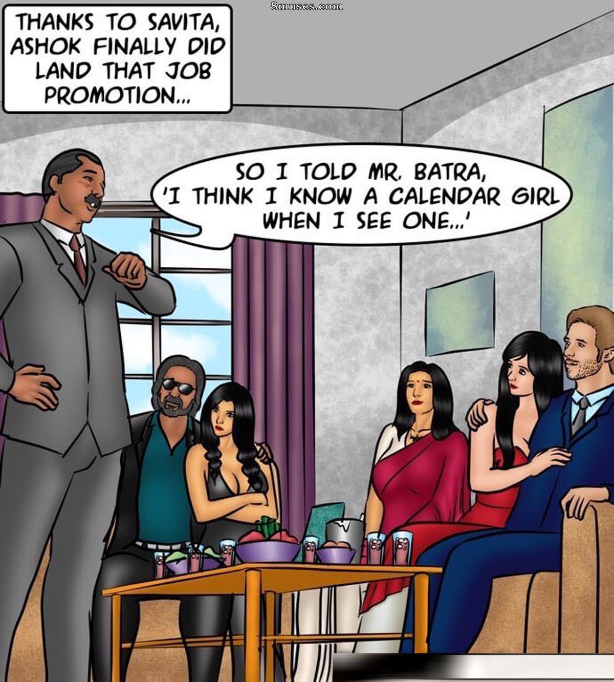 Kirtu.com Comics - Savita Bhabhi - Episode 78 - Pizza Delivery - Extra Sausage - Page 2