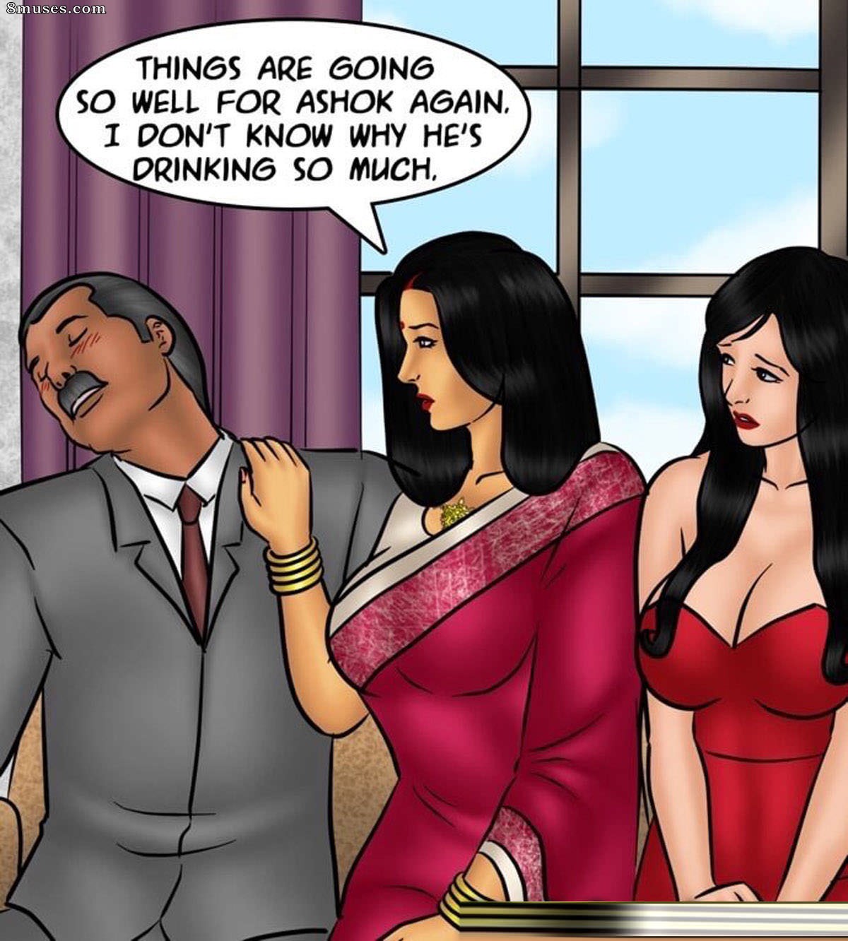 Kirtu.com Comics - Savita Bhabhi - Episode 78 - Pizza Delivery - Extra Sausage - Page 34