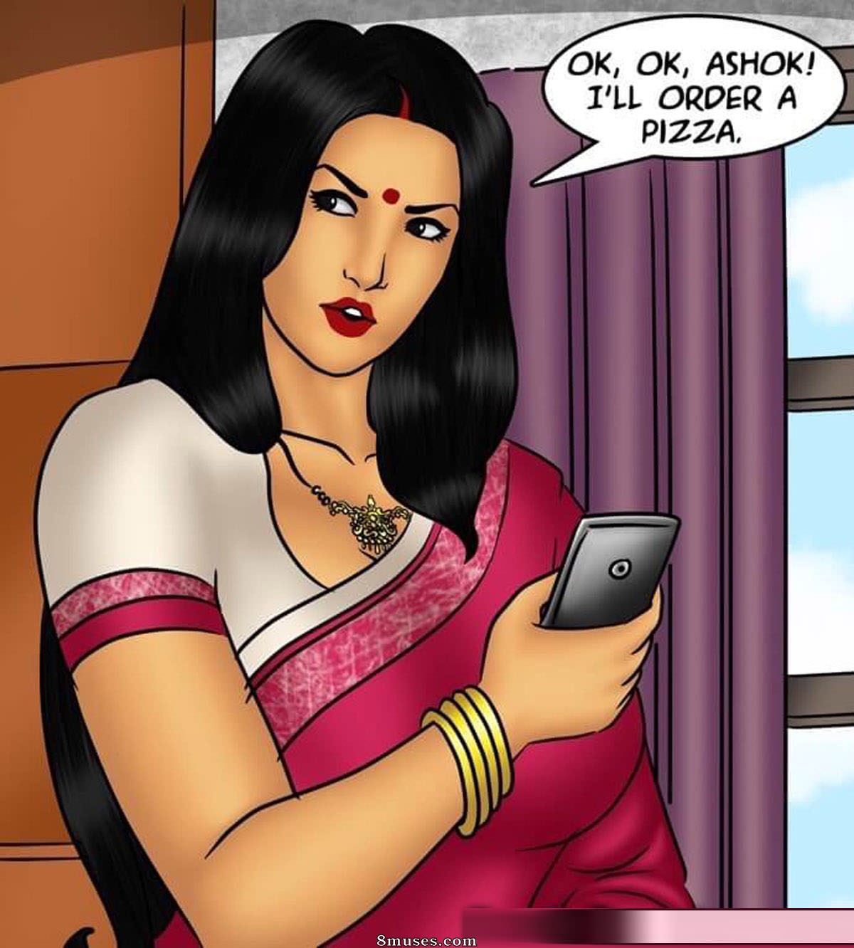 Kirtu.com Comics - Savita Bhabhi - Episode 78 - Pizza Delivery - Extra Sausage - Page 28