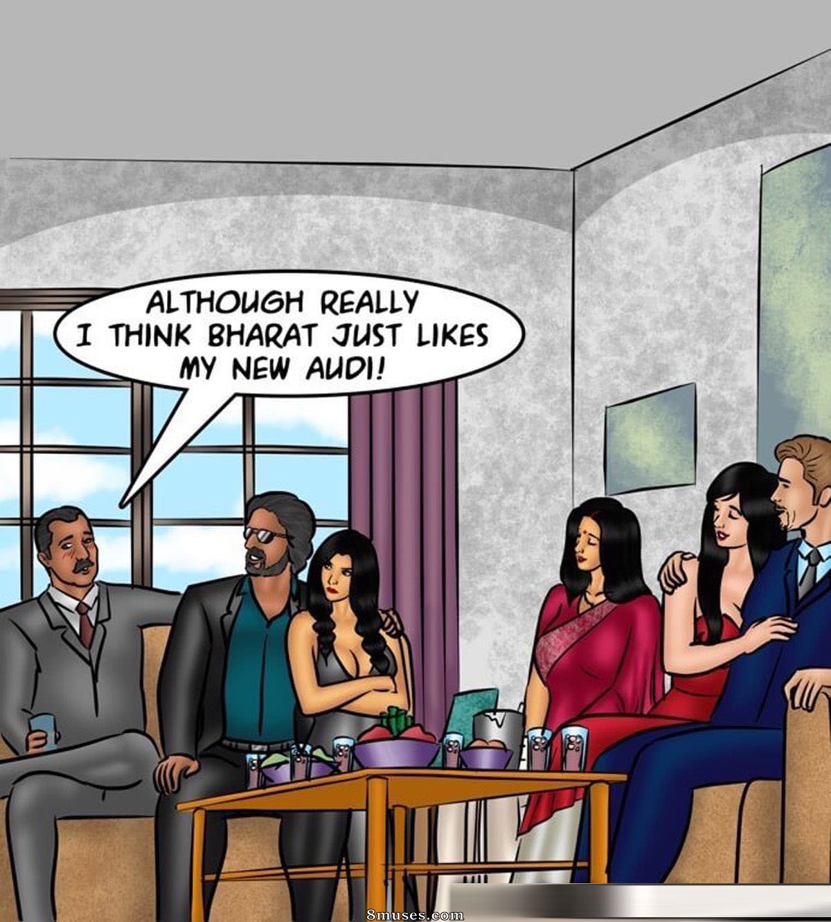 Kirtu.com Comics - Savita Bhabhi - Episode 78 - Pizza Delivery - Extra Sausage - Page 9