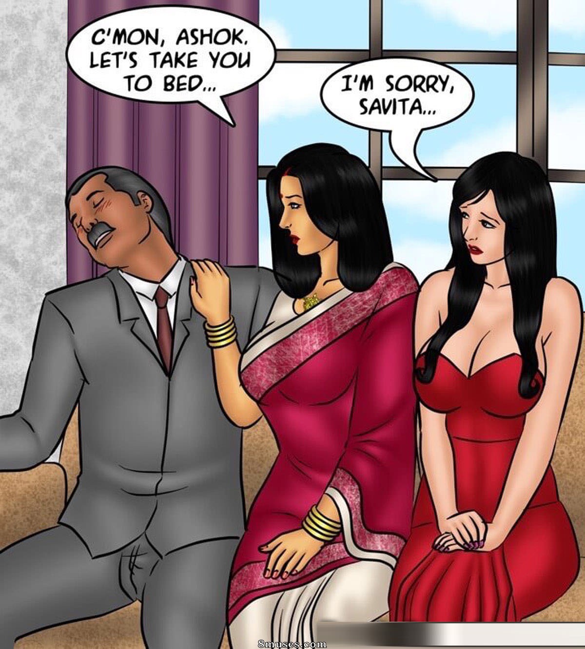 Kirtu.com Comics - Savita Bhabhi - Episode 78 - Pizza Delivery - Extra Sausage - Page 33