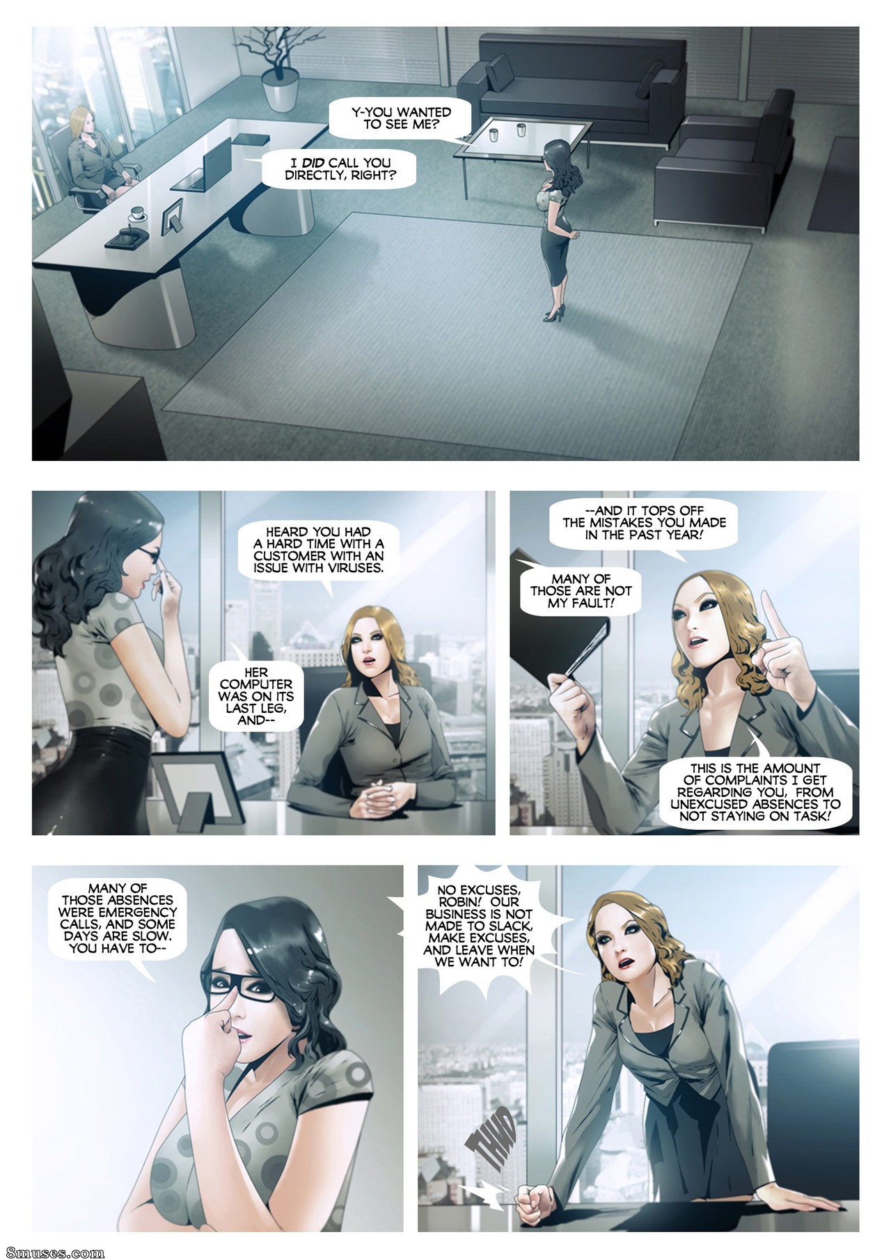 Shrink Fan Comics - Who is the Boss - Page 5