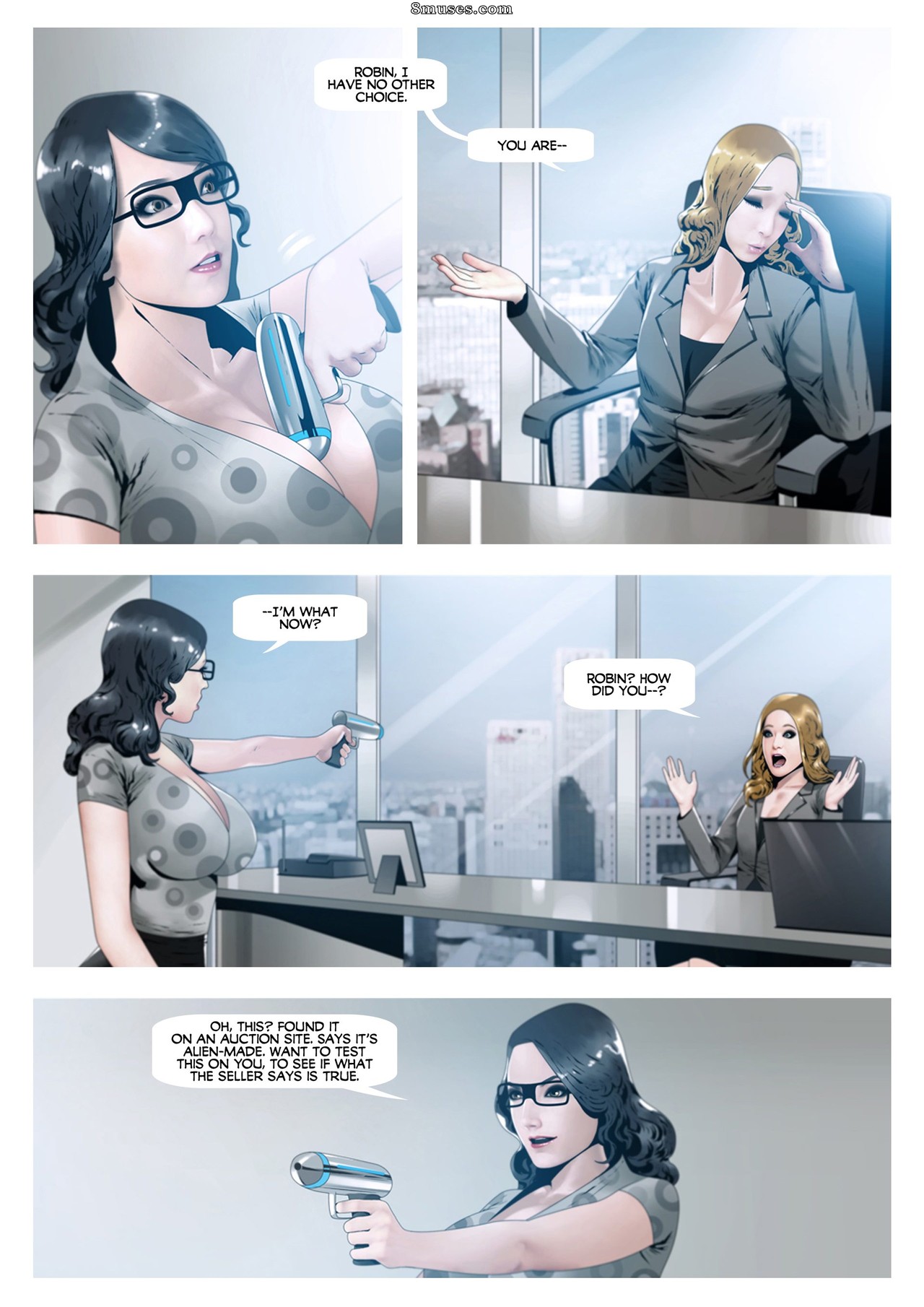 Shrink Fan Comics - Quem é o chefe - Página 6