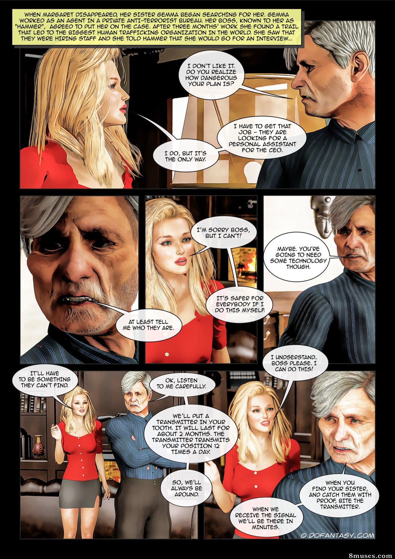 Fansadox Comics - Fansadox 577 - Rescue Mission - Gemma Grant Adventures Part 2 - Bern Arctoss - Page 4