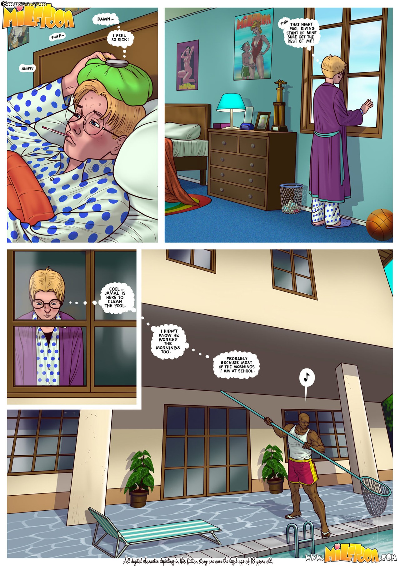 MilfToon Comics - Persiguiendo a Cory Chase - Página 2