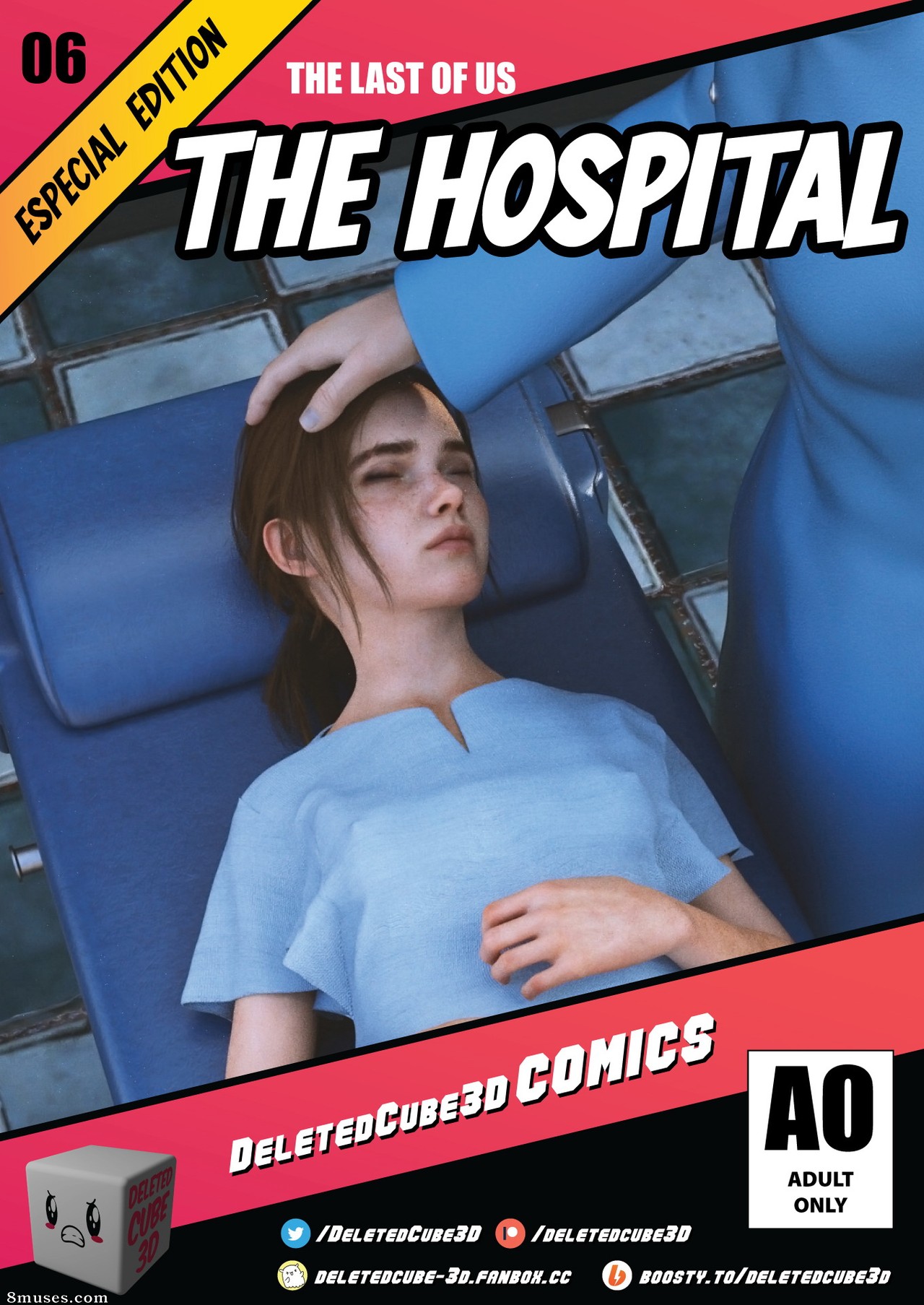 Page 1 | Renderotica-Comics/DeletedCube3D/The-Last-of-Us/The-Hospital |  8muses - Sex Comics