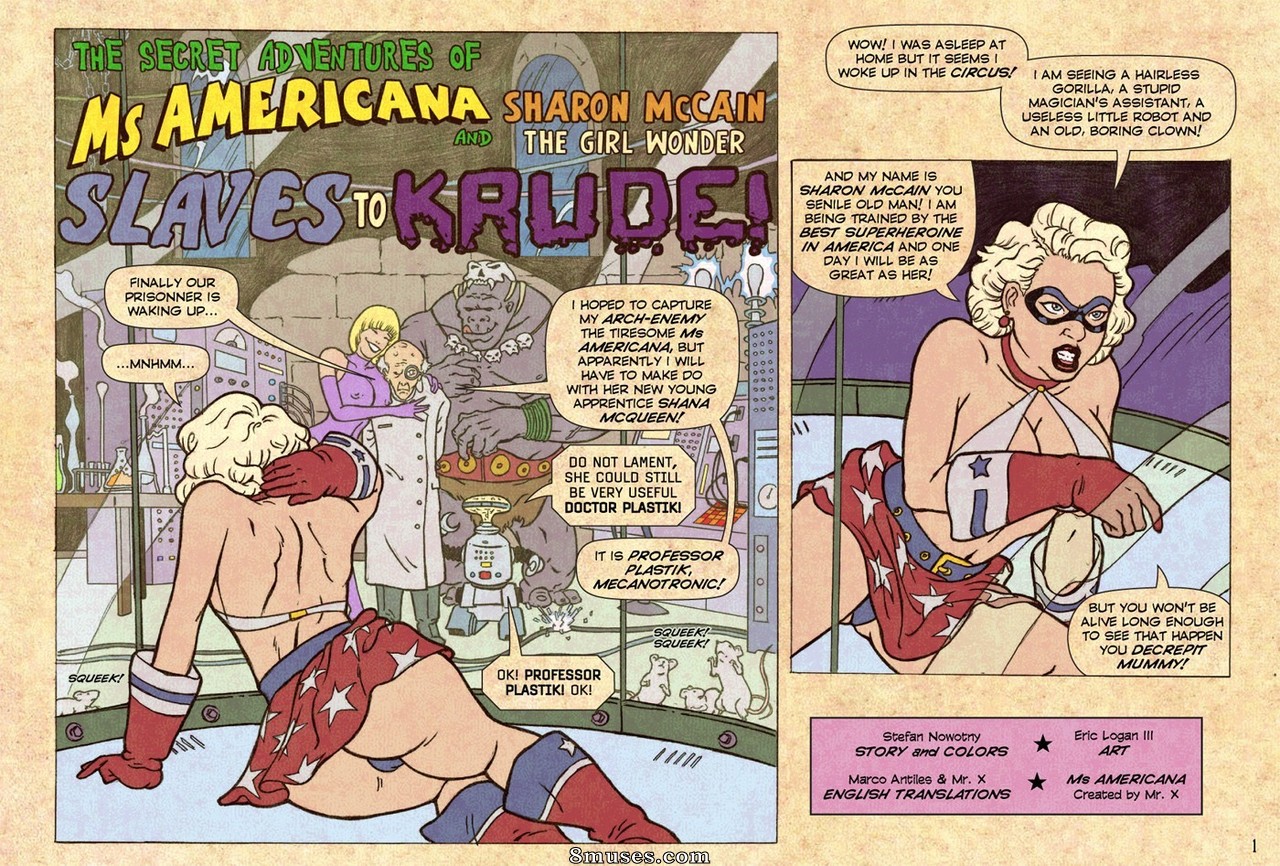 SuperHeroineComixxx - Escravos de Krude - Página 2