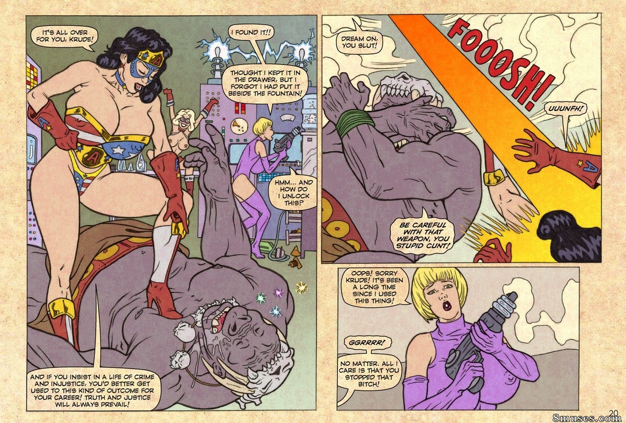 SuperHeroineComixxx - Slaves to Krude - Page 21