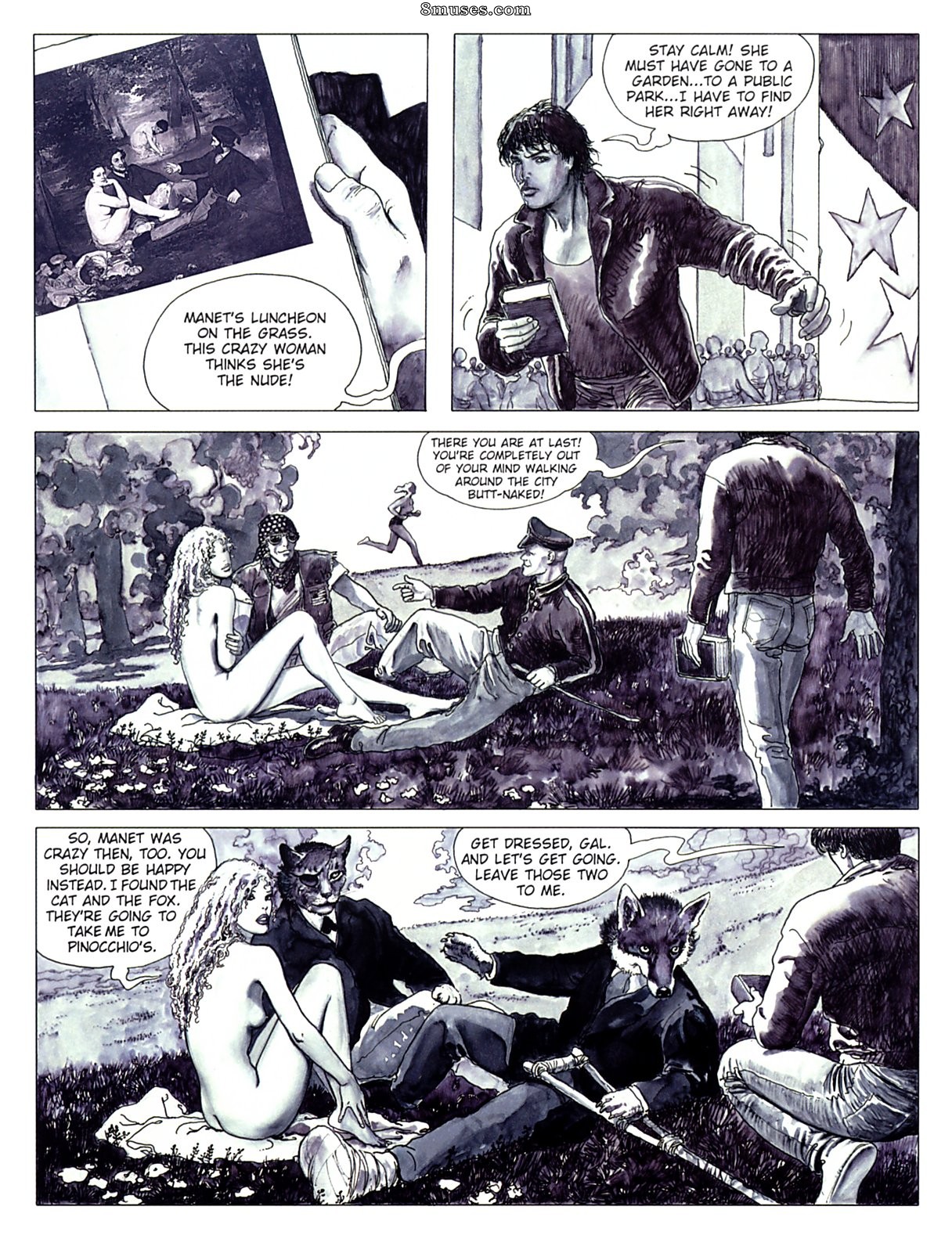 Milo Manara Comics - Ver as estrelas - Página 19