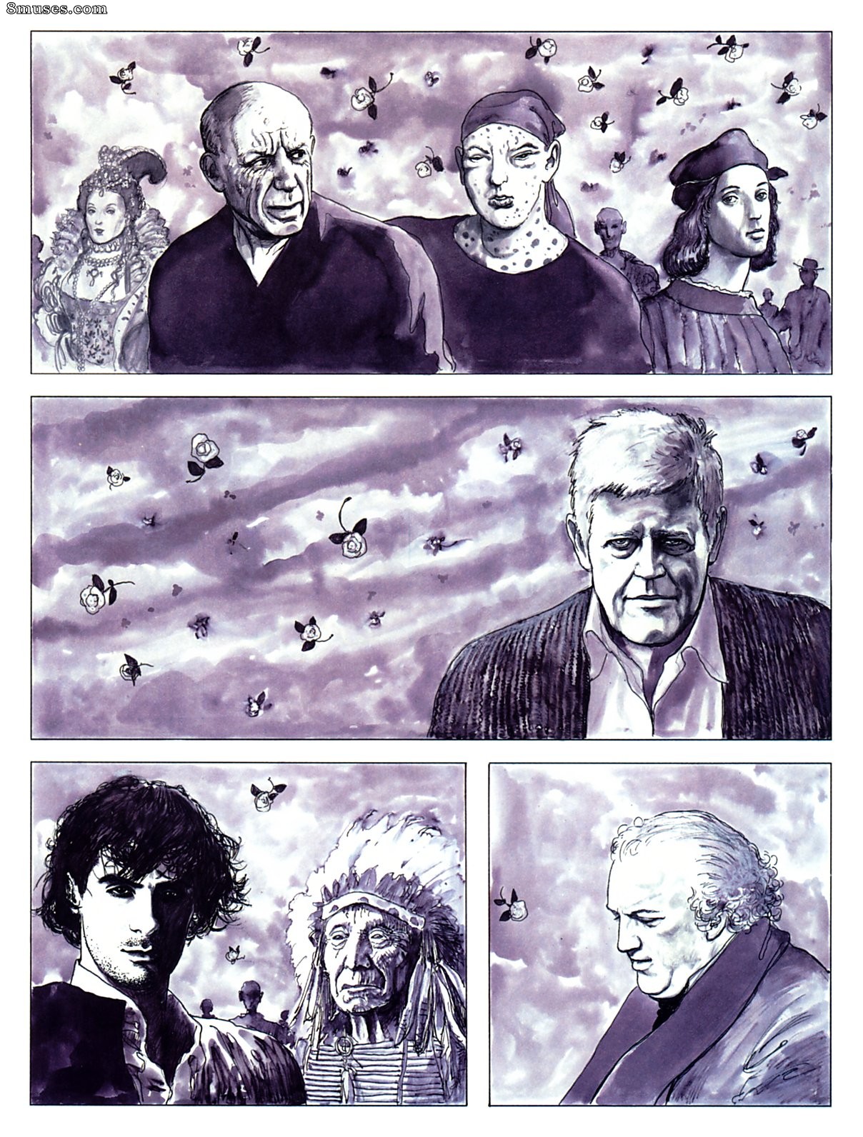 Milo Manara Comics - Ver las estrellas - Página 56