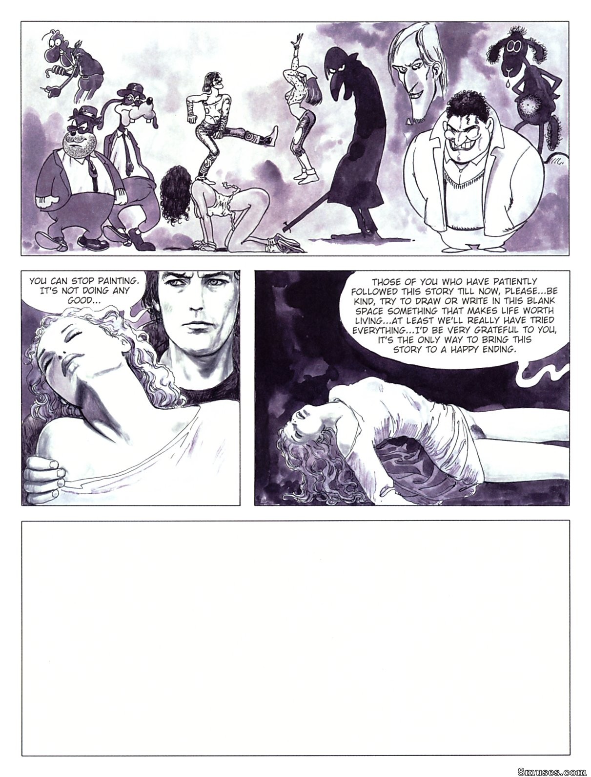 Milo Manara Comics - Ver as estrelas - Página 60