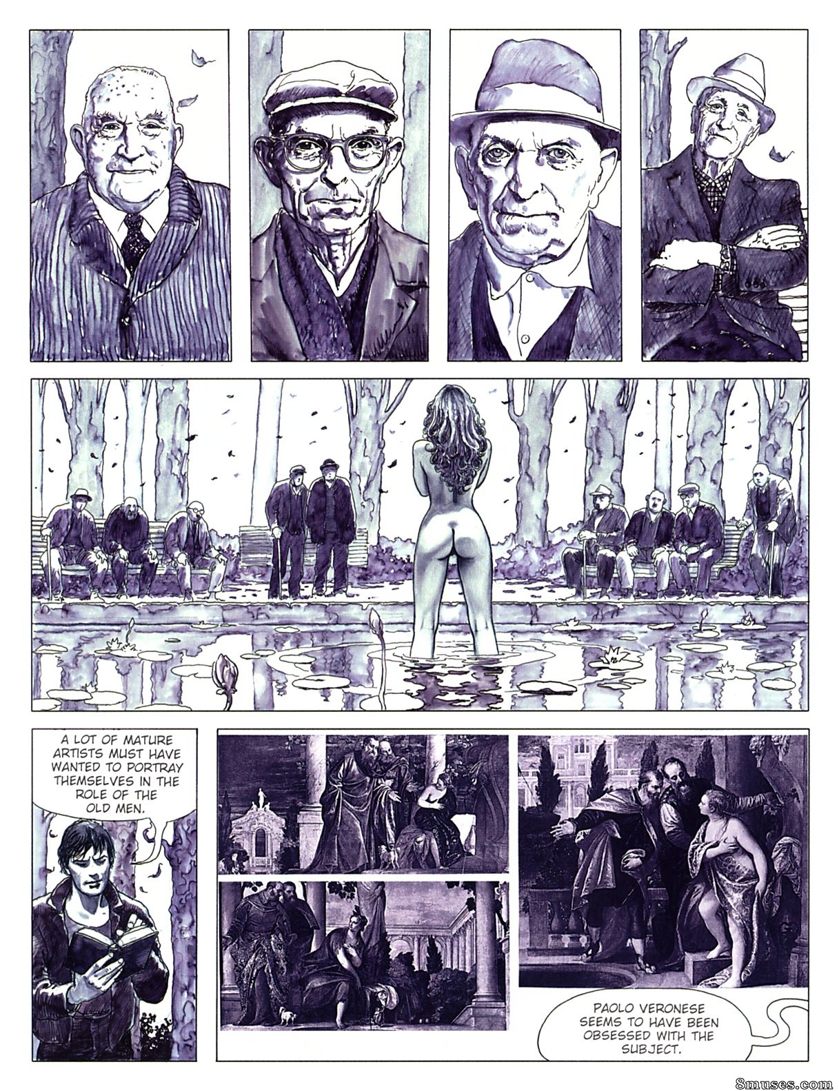 Milo Manara Comics - Ver as estrelas - Página 23