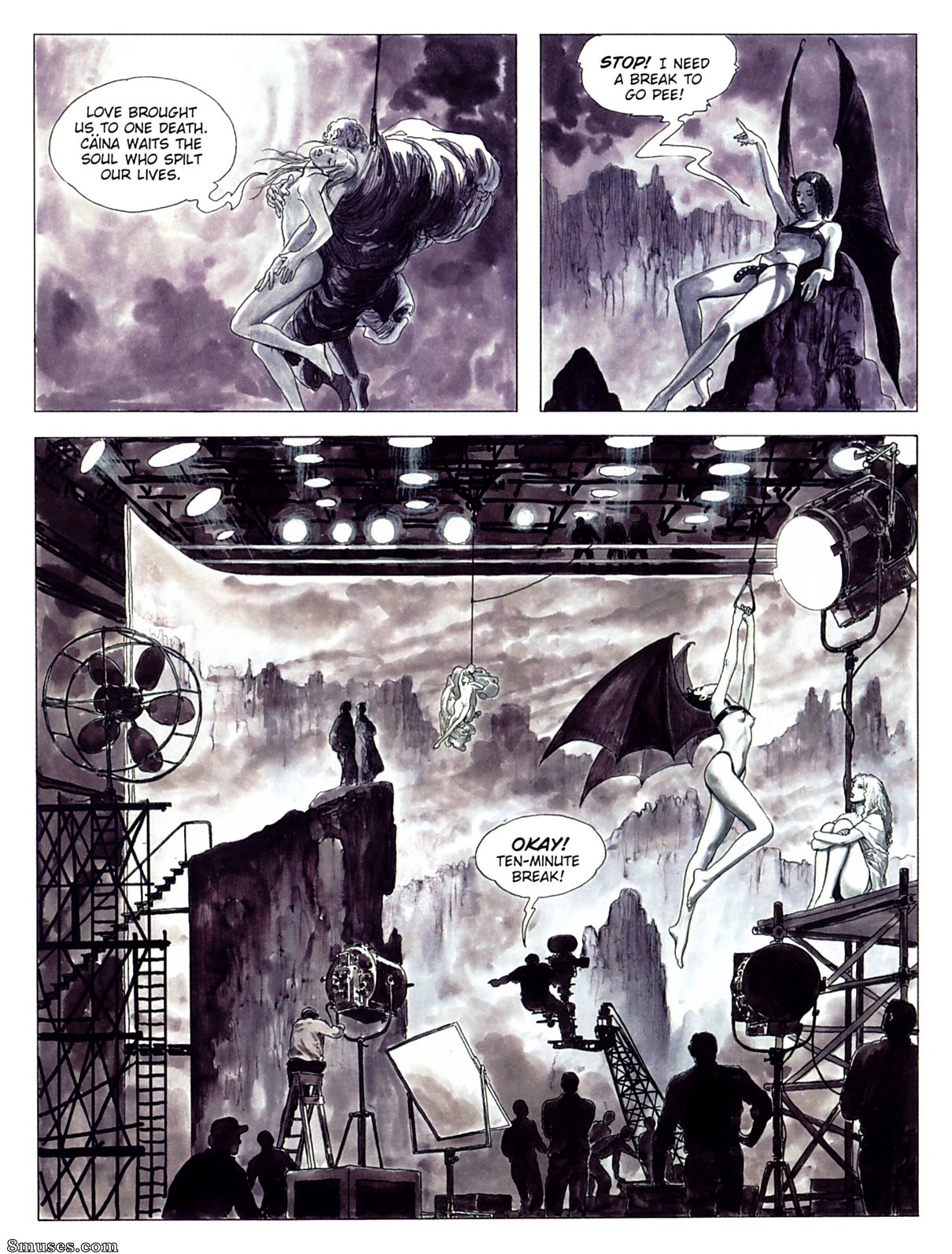 Milo Manara Comics - Ver las estrellas - Página 45