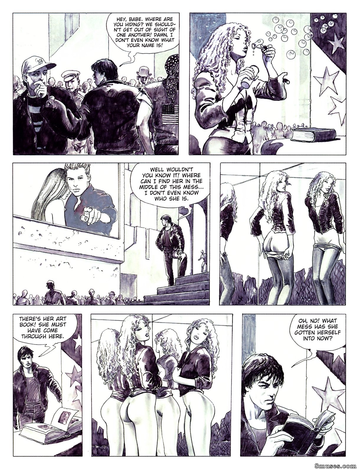 Milo Manara Comics - Ver as estrelas - Página 18