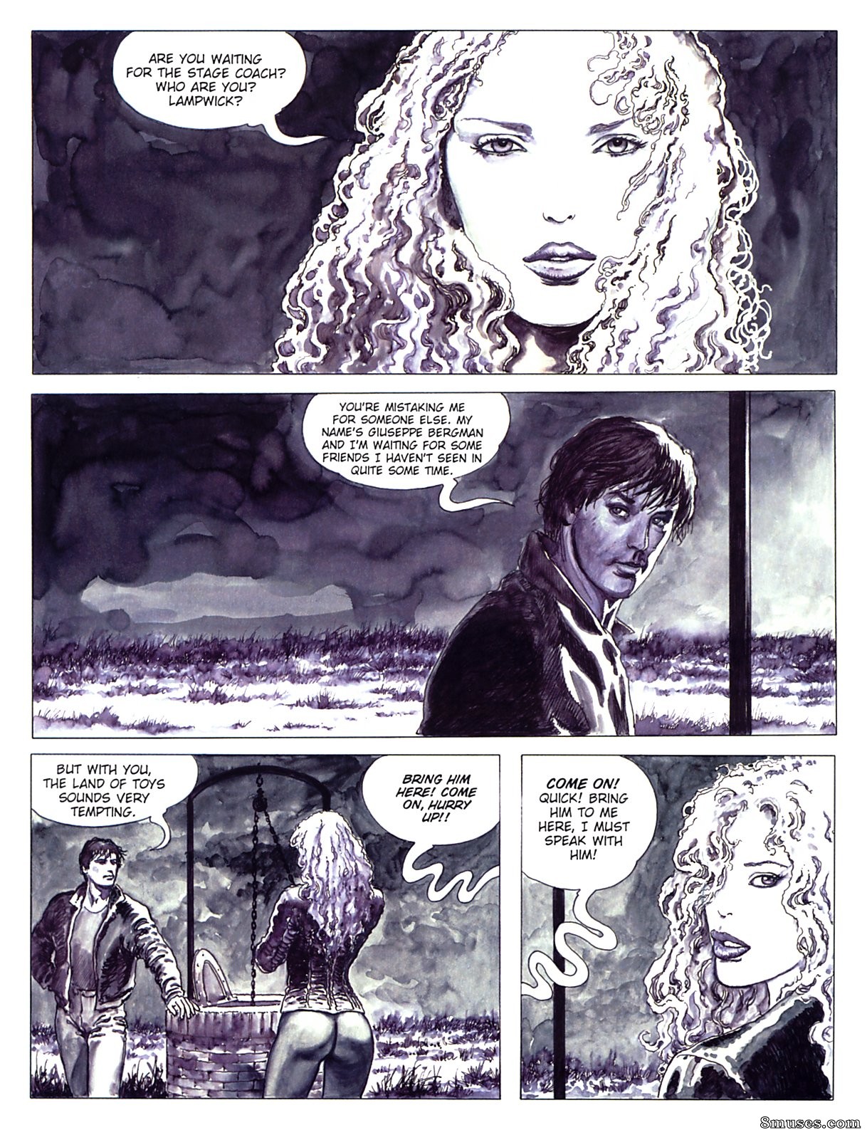 Milo Manara Comics - Ver as estrelas - Página 7