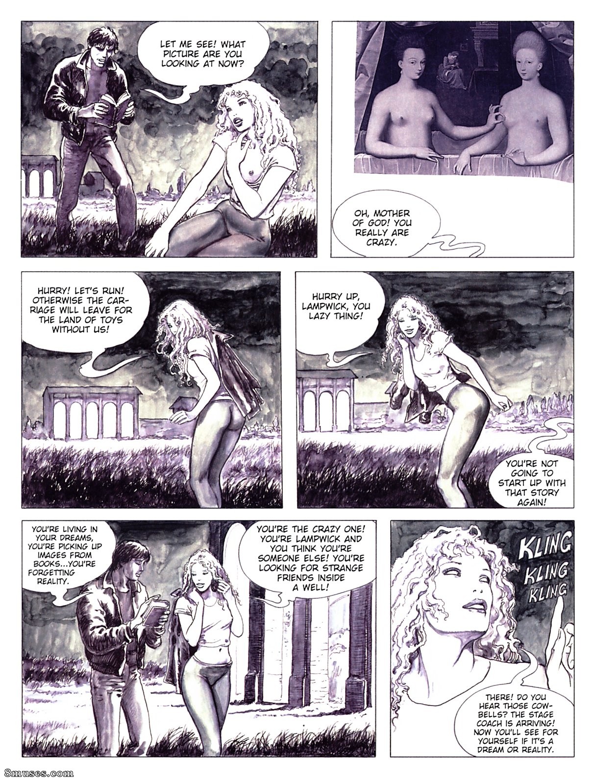 Milo Manara Comics - Ver as estrelas - Página 13