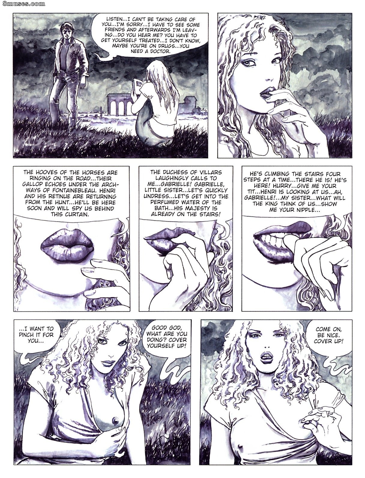 Milo Manara Comics - Ver as estrelas - Página 12