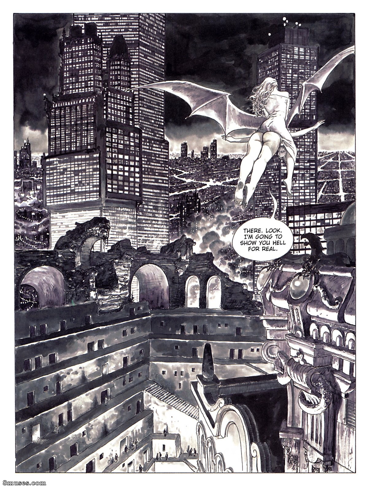 Milo Manara Comics - Ver as estrelas - Página 47