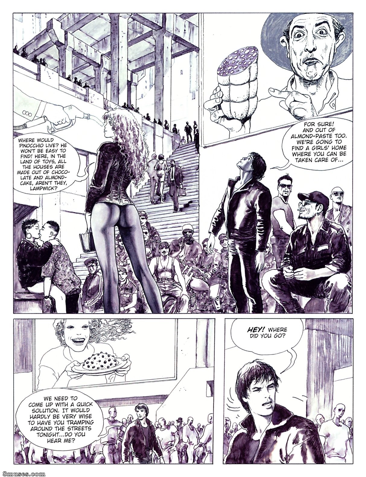 Milo Manara Comics - Ver as estrelas - Página 17